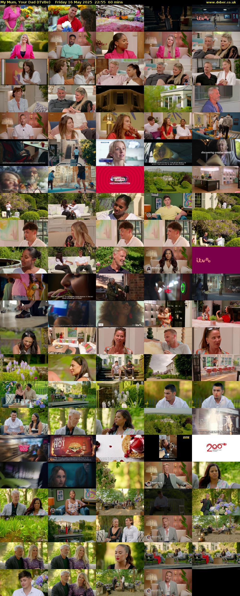 My Mum, Your Dad (ITVBe) Friday 16 May 2025 22:55 - 23:55