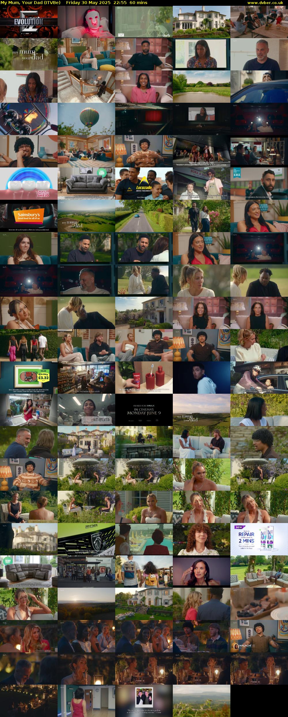 My Mum, Your Dad (ITVBe) Friday 30 May 2025 22:55 - 23:55