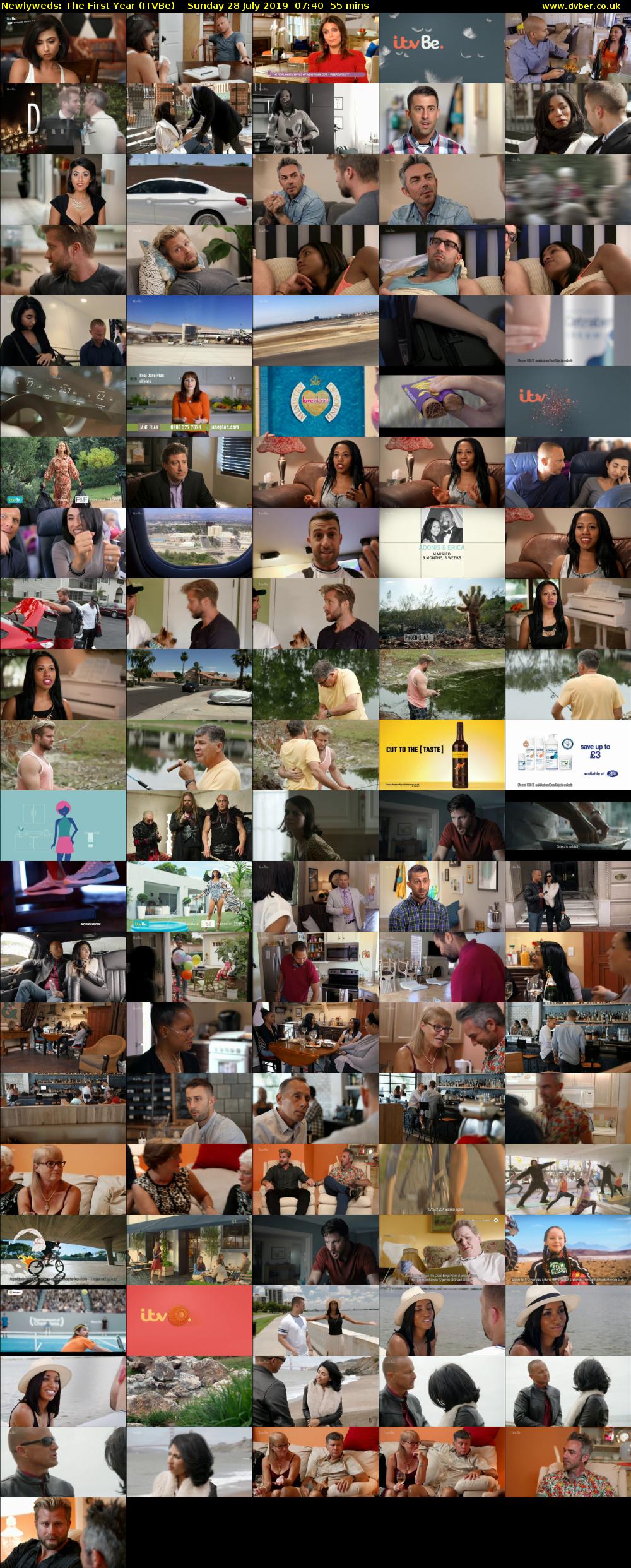 Newlyweds: The First Year (ITVBe) Sunday 28 July 2019 07:40 - 08:35