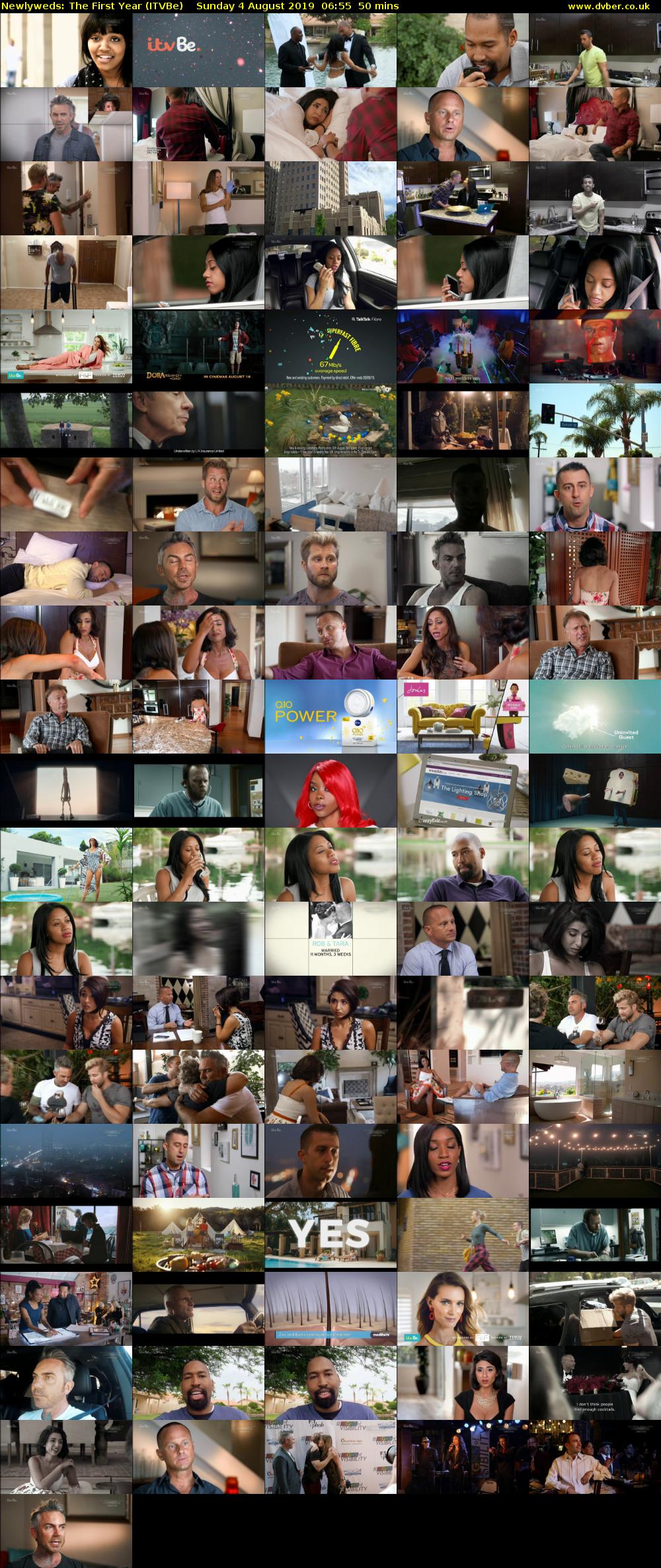 Newlyweds: The First Year (ITVBe) Sunday 4 August 2019 06:55 - 07:45