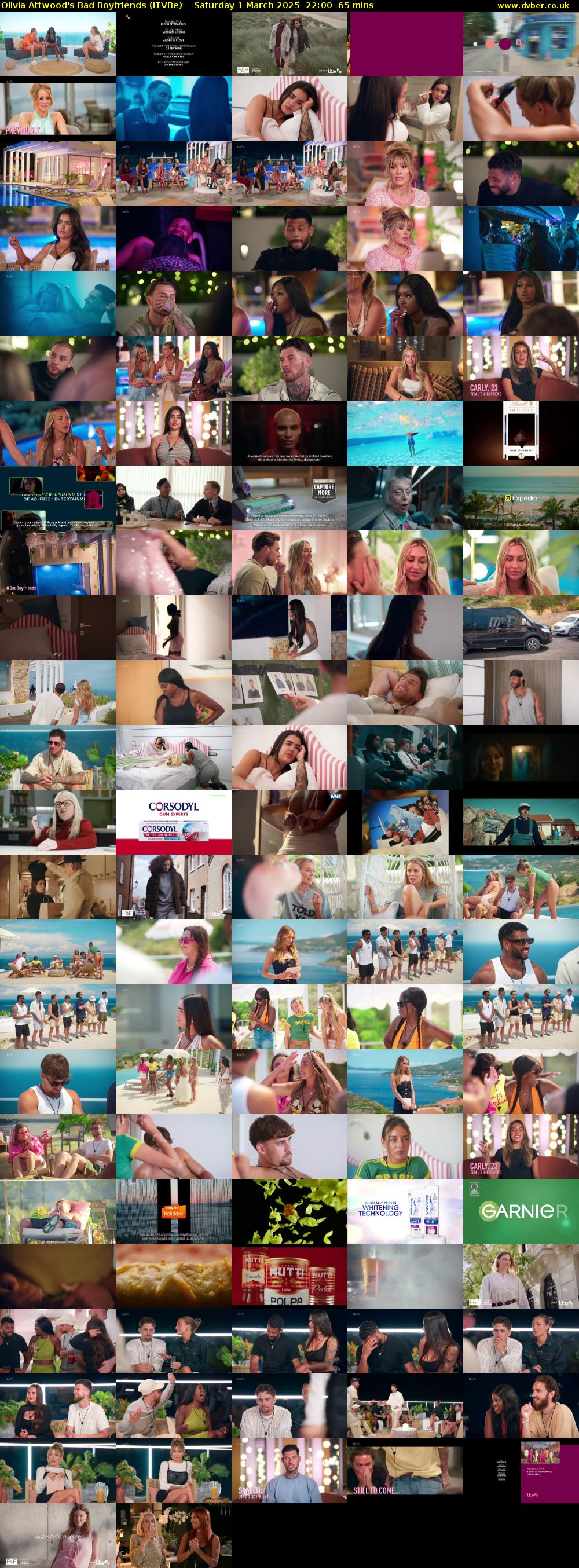 Olivia Attwood's Bad Boyfriends (ITVBe) Saturday 1 March 2025 22:00 - 23:05