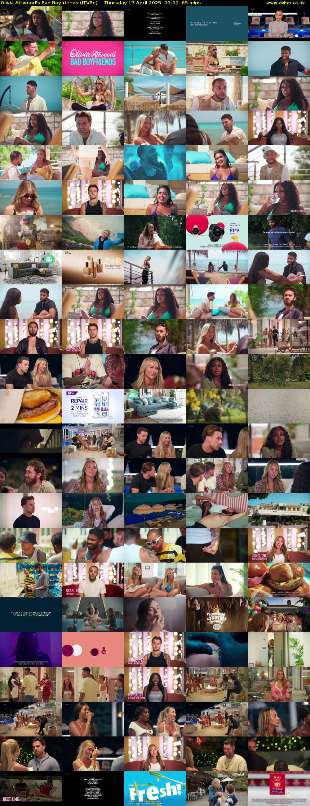 Olivia Attwood's Bad Boyfriends (ITVBe) Thursday 17 April 2025 00:00 - 01:05