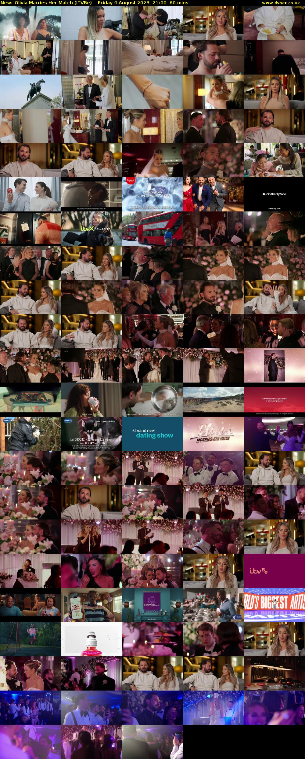 Olivia Marries Her Match (ITVBe) Friday 4 August 2023 21:00 - 22:00