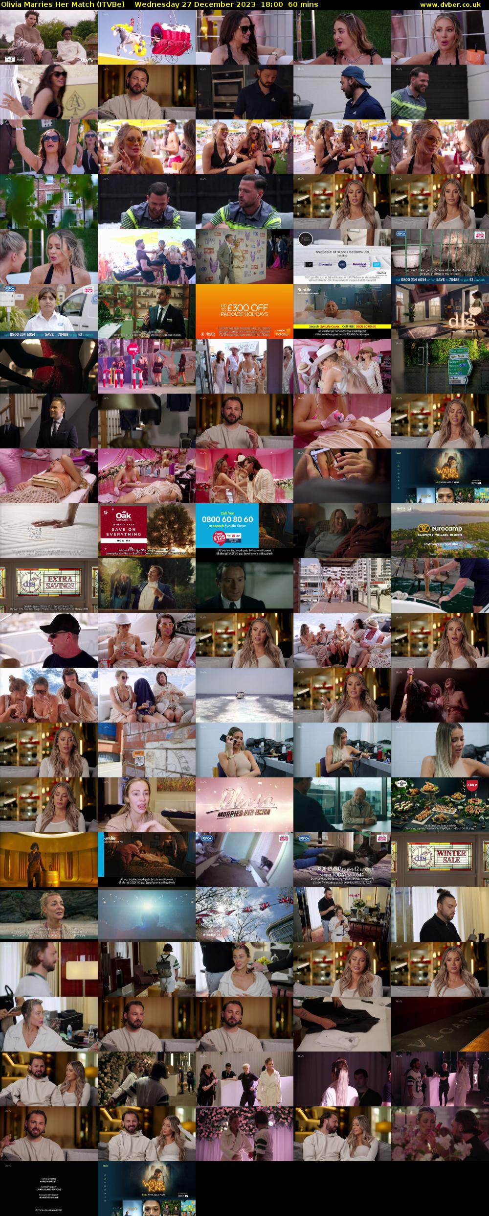 Olivia Marries Her Match (ITVBe) Wednesday 27 December 2023 18:00 - 19:00
