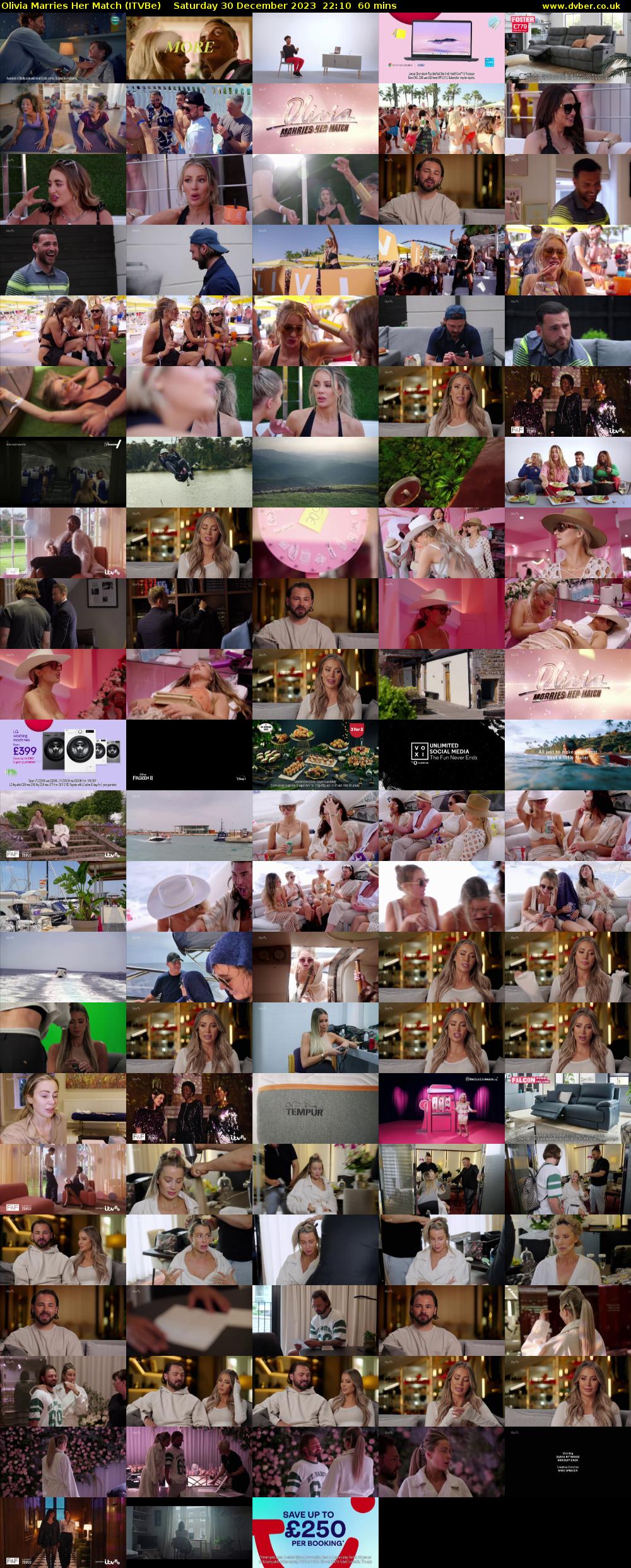 Olivia Marries Her Match (ITVBe) Saturday 30 December 2023 22:10 - 23:10