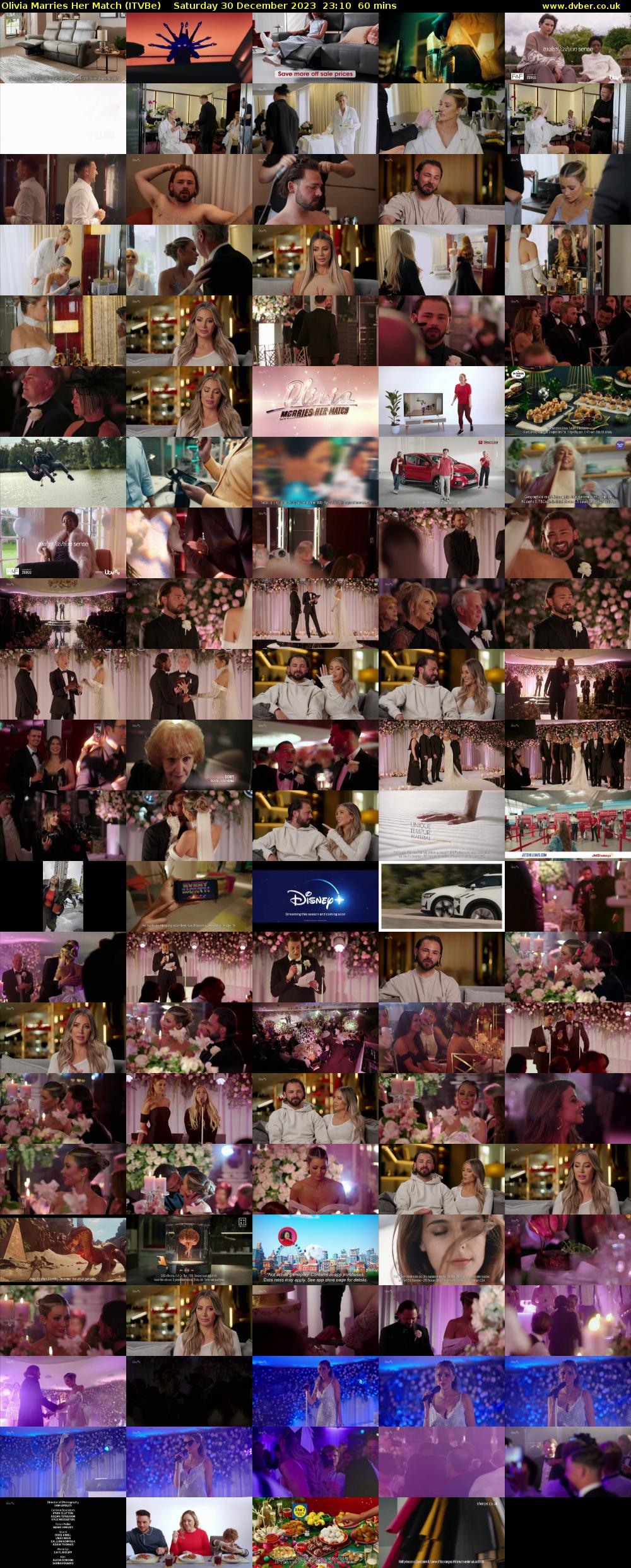 Olivia Marries Her Match (ITVBe) Saturday 30 December 2023 23:10 - 00:10