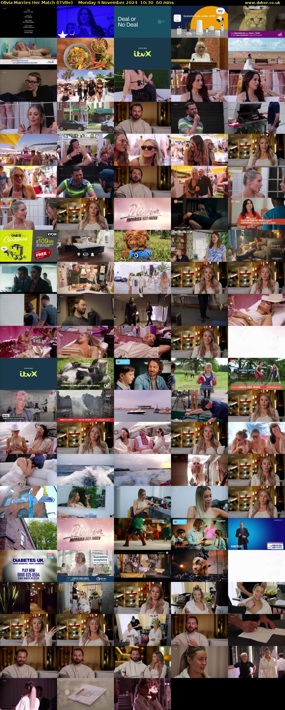 Olivia Marries Her Match (ITVBe) Monday 4 November 2024 10:30 - 11:30