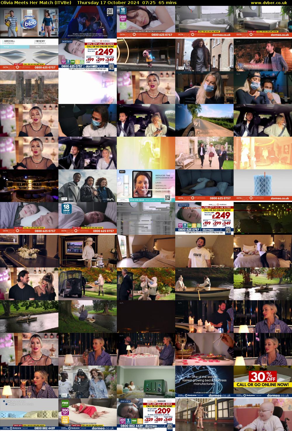 Olivia Meets Her Match (ITVBe) Thursday 17 October 2024 07:25 - 08:30