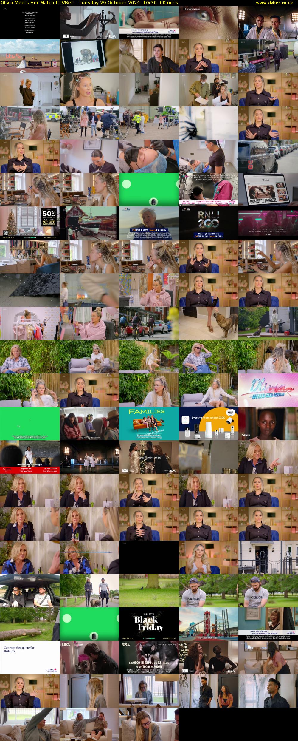 Olivia Meets Her Match (ITVBe) Tuesday 29 October 2024 10:30 - 11:30