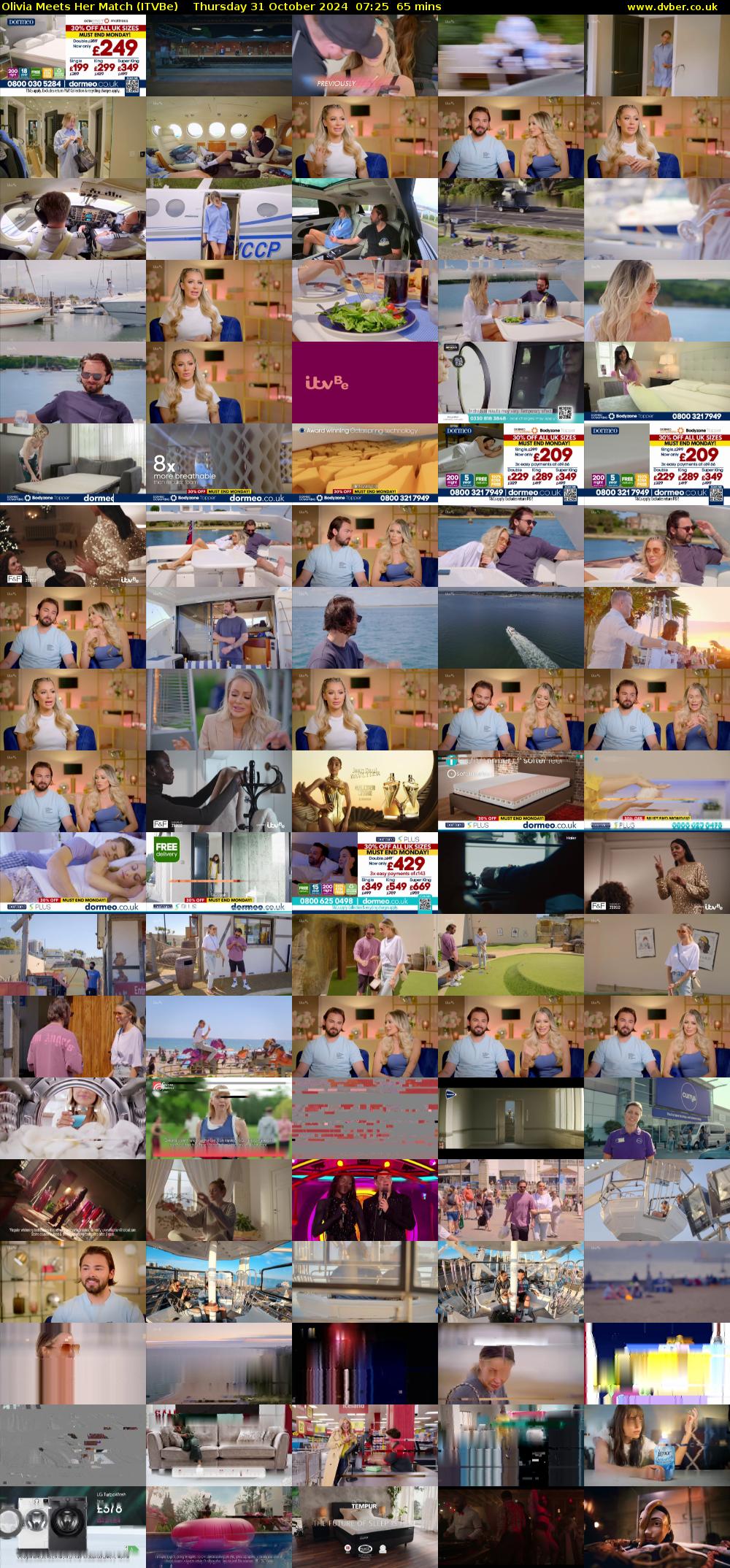 Olivia Meets Her Match (ITVBe) Thursday 31 October 2024 07:25 - 08:30