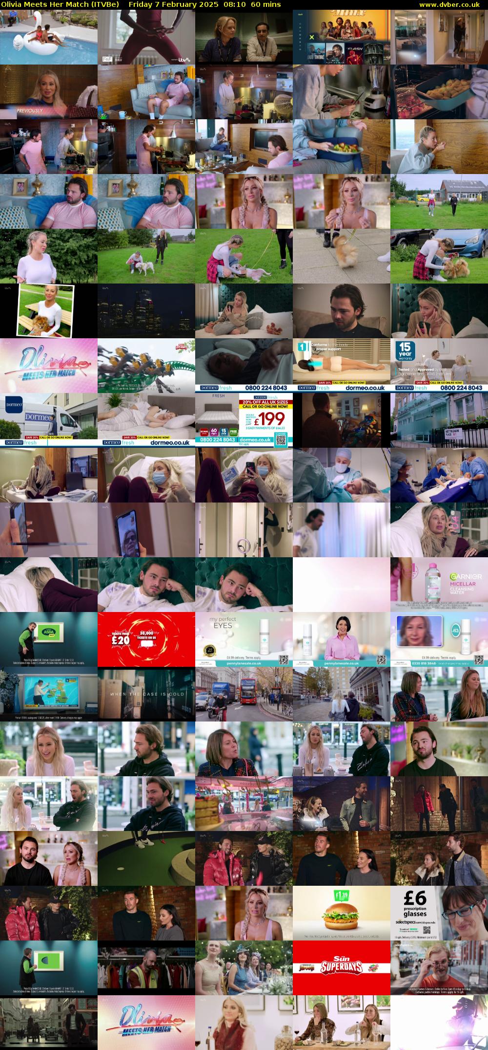 Olivia Meets Her Match (ITVBe) Friday 7 February 2025 08:10 - 09:10