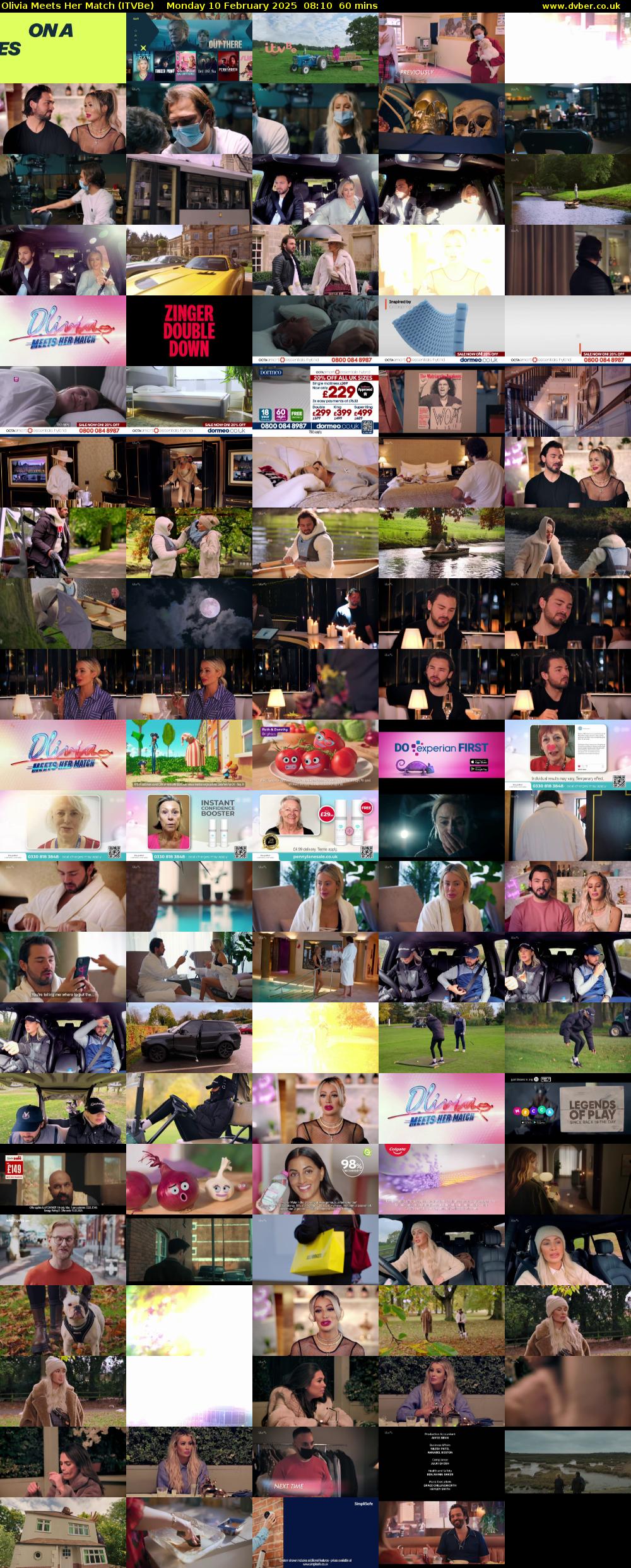 Olivia Meets Her Match (ITVBe) Monday 10 February 2025 08:10 - 09:10