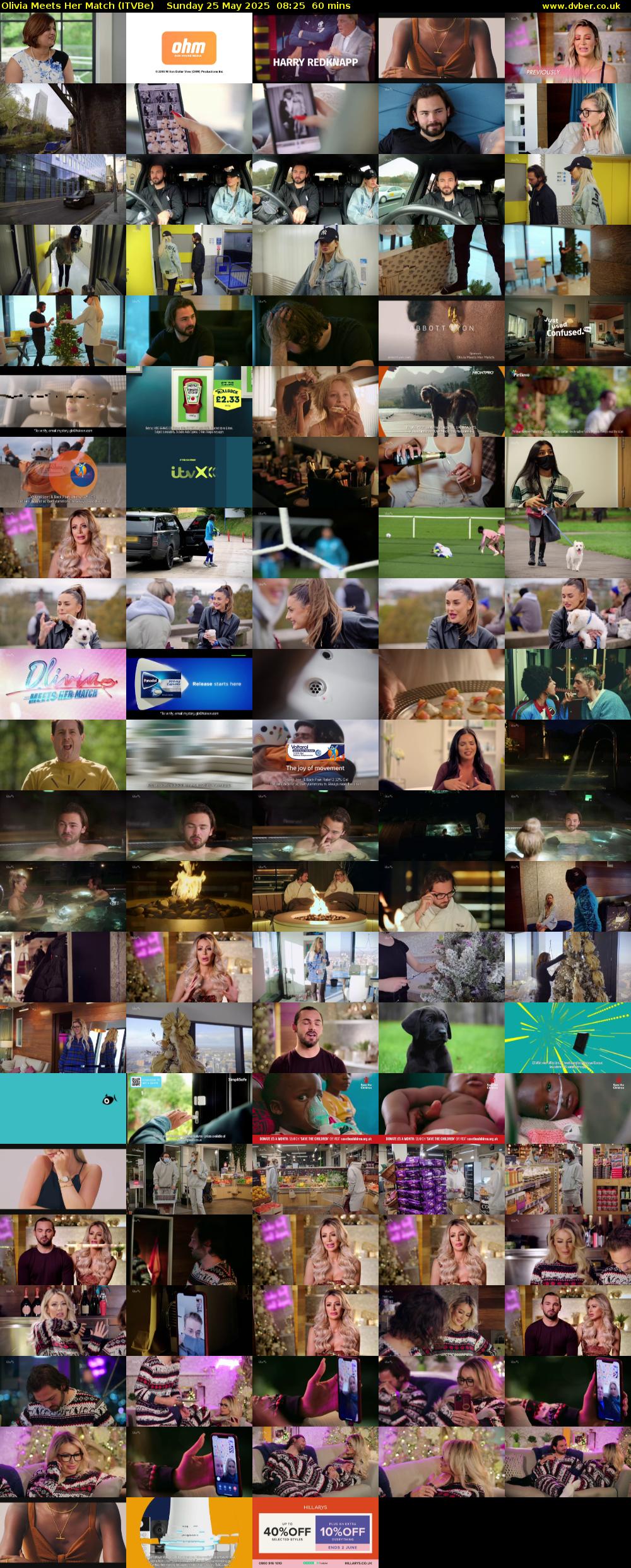 Olivia Meets Her Match (ITVBe) Sunday 25 May 2025 08:25 - 09:25
