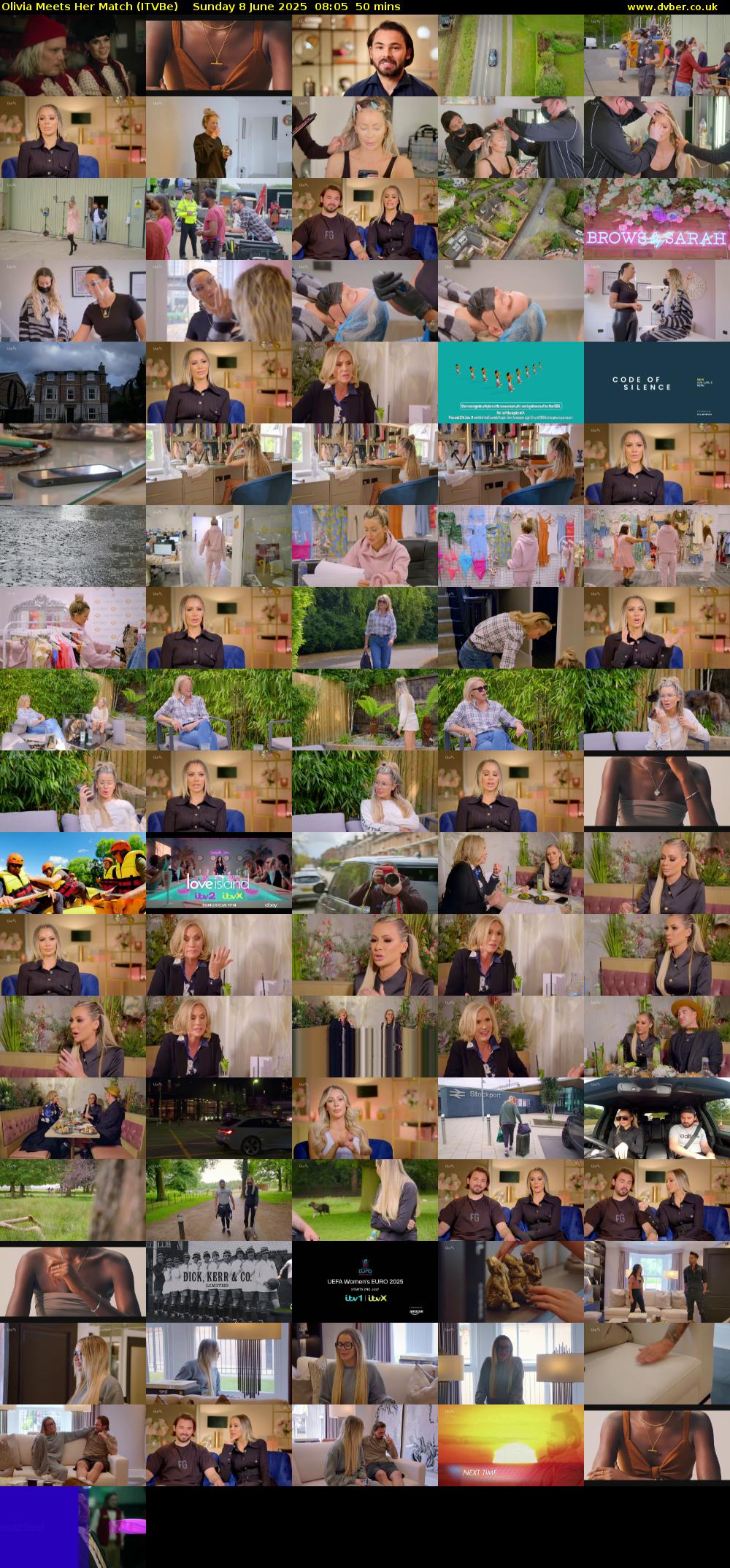 Olivia Meets Her Match (ITVBe) Sunday 8 June 2025 08:05 - 08:55