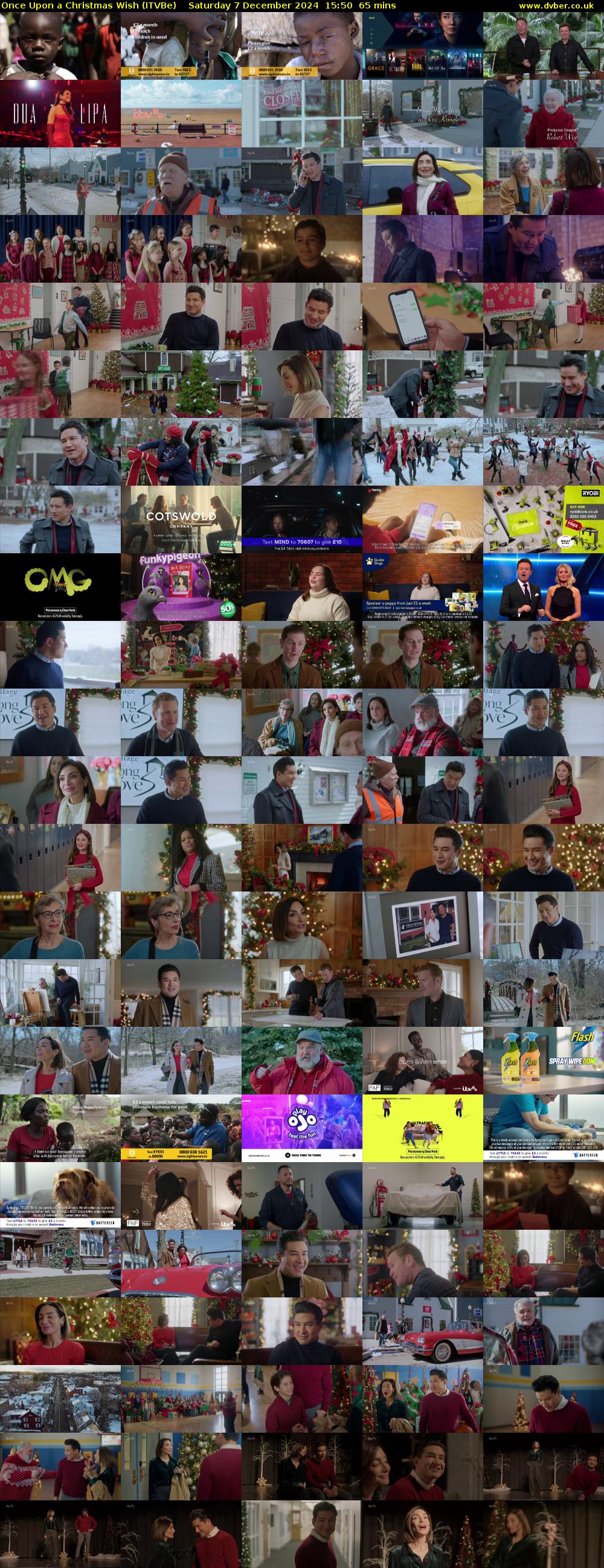 Once Upon a Christmas Wish (ITVBe) Saturday 7 December 2024 15:50 - 16:55