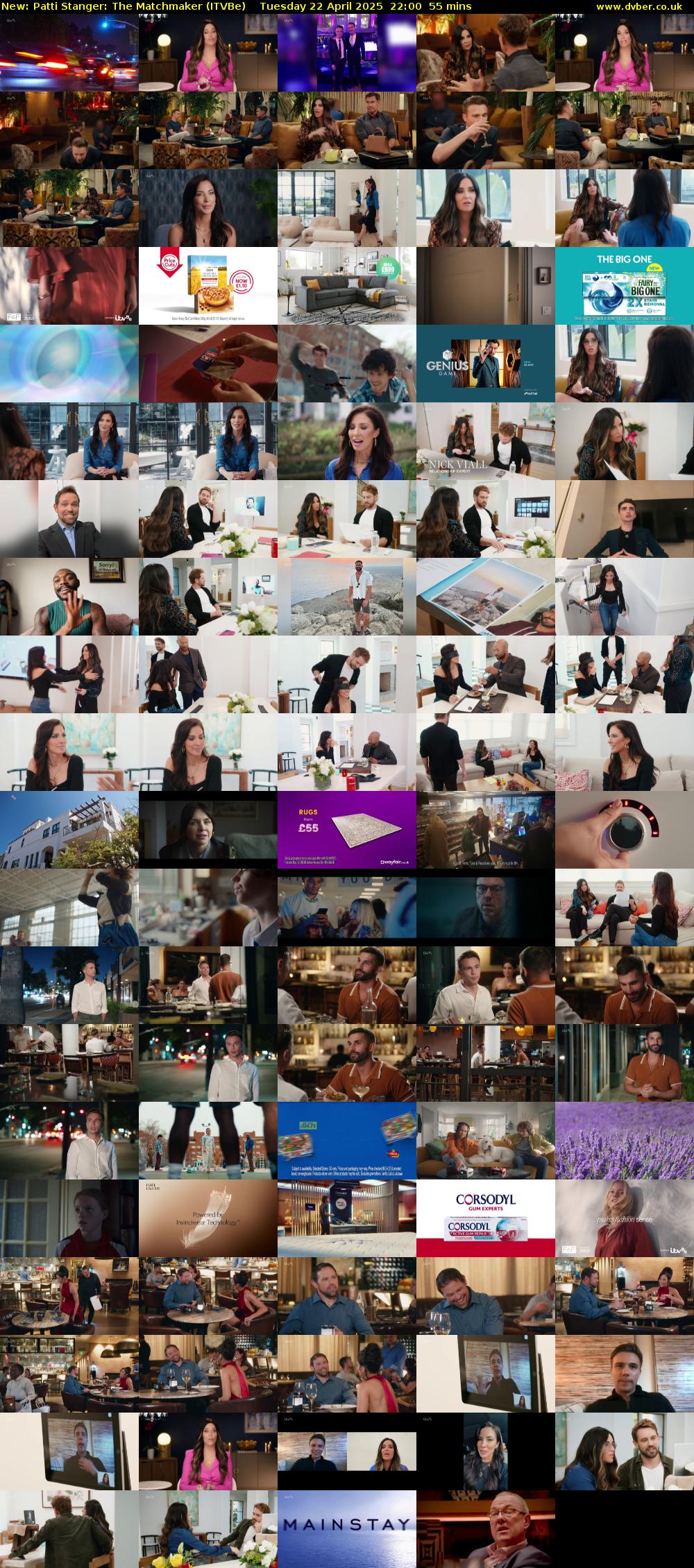 Patti Stanger: The Matchmaker (ITVBe) Tuesday 22 April 2025 22:00 - 22:55