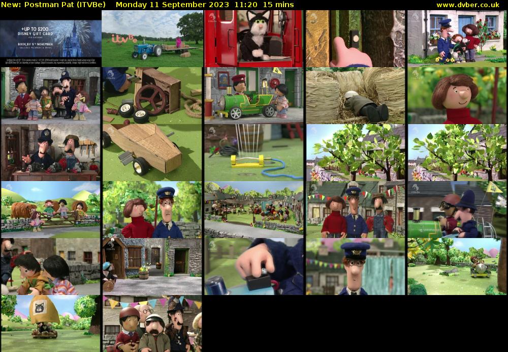 Postman Pat (ITVBe) Monday 11 September 2023 11:20 - 11:35