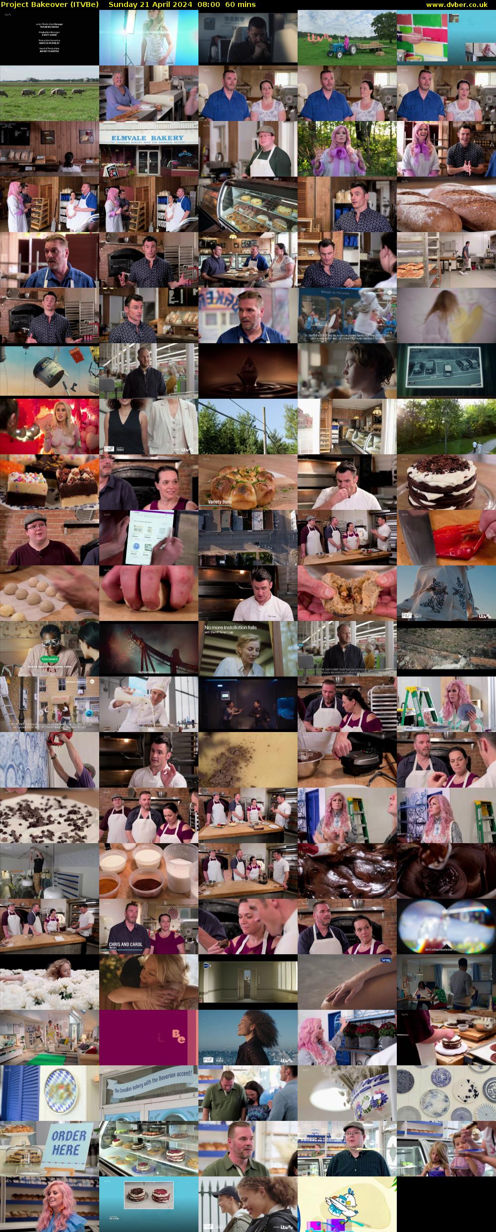 Project Bakeover (ITVBe) Sunday 21 April 2024 08:00 - 09:00