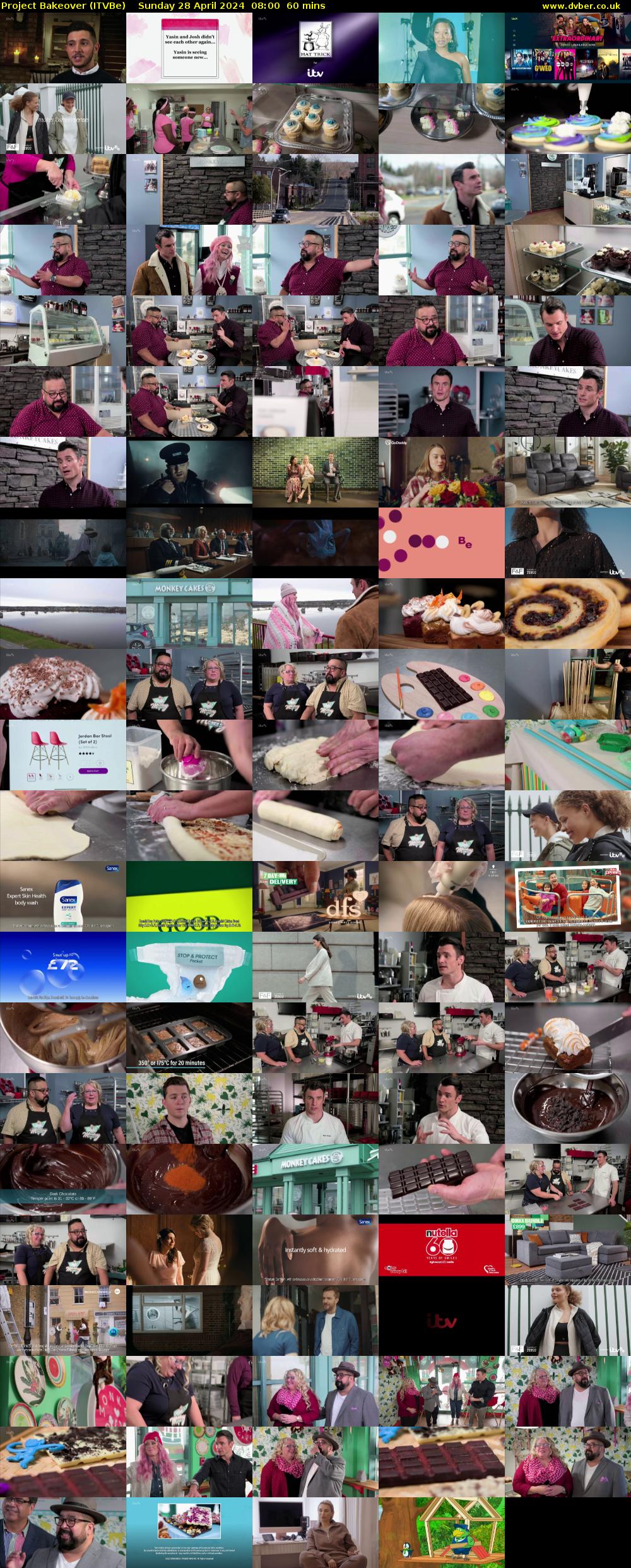 Project Bakeover (ITVBe) Sunday 28 April 2024 08:00 - 09:00