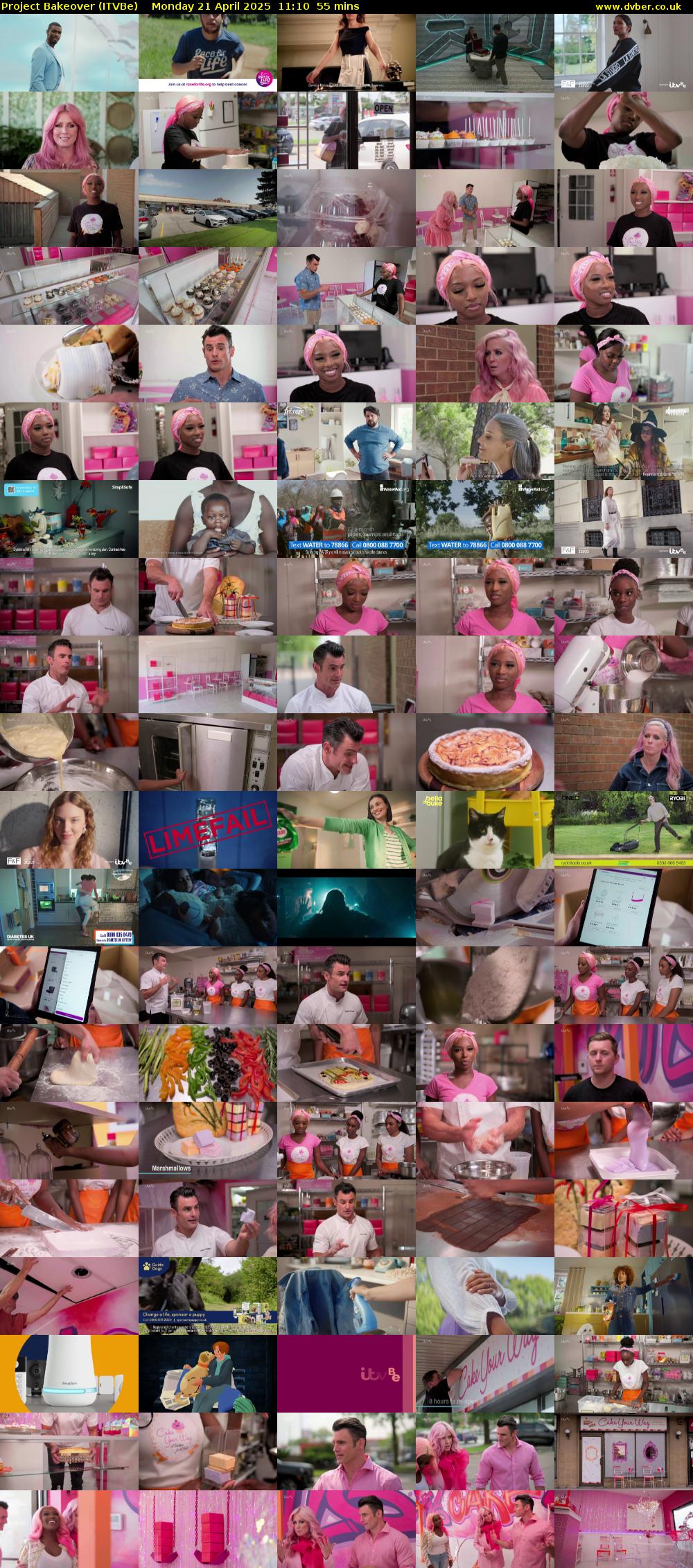 Project Bakeover (ITVBe) Monday 21 April 2025 11:10 - 12:05