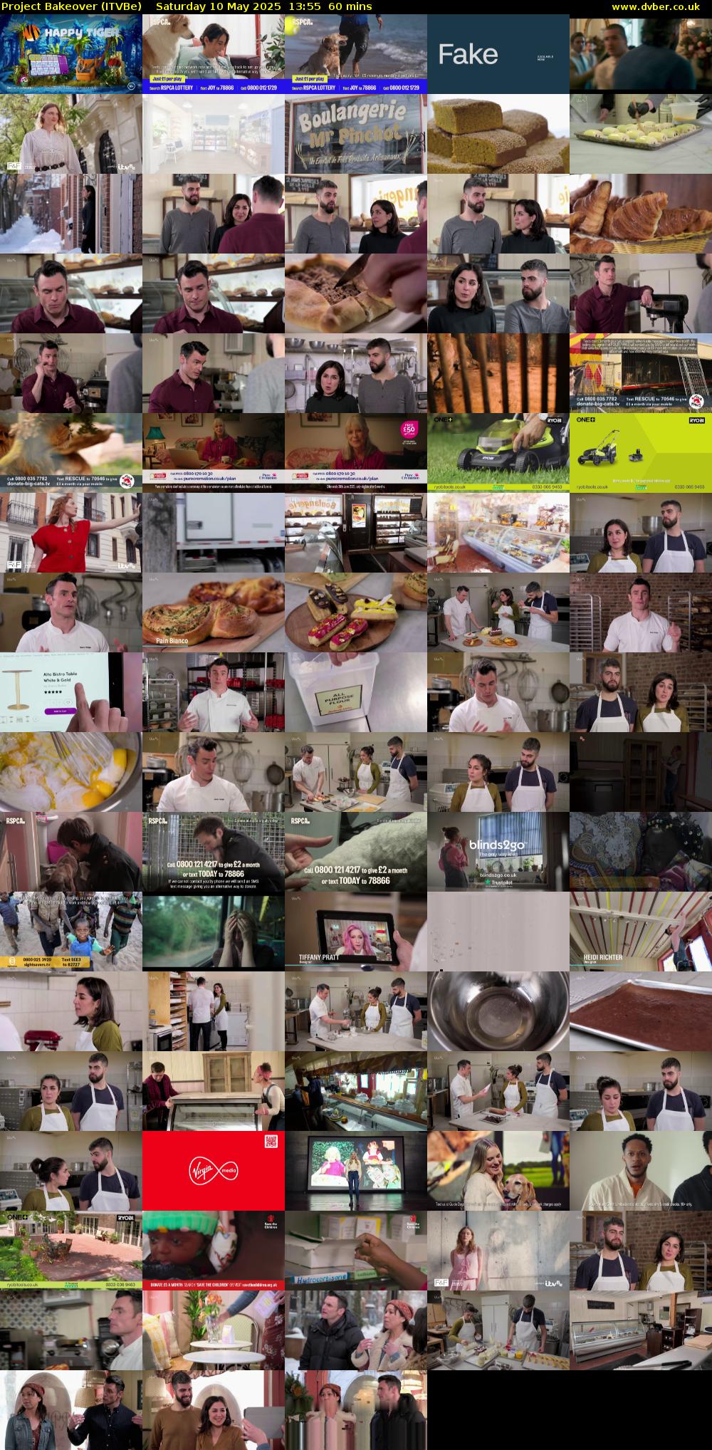 Project Bakeover (ITVBe) Saturday 10 May 2025 13:55 - 14:55