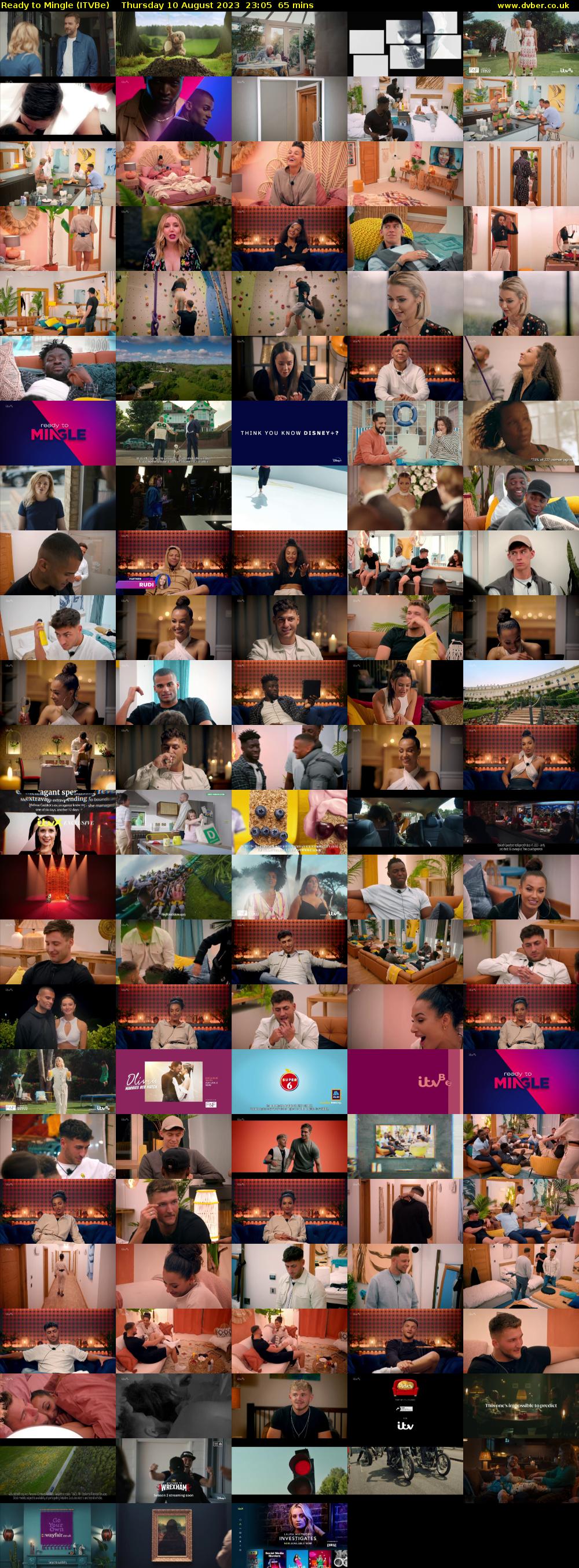 Ready to Mingle (ITVBe) Thursday 10 August 2023 23:05 - 00:10