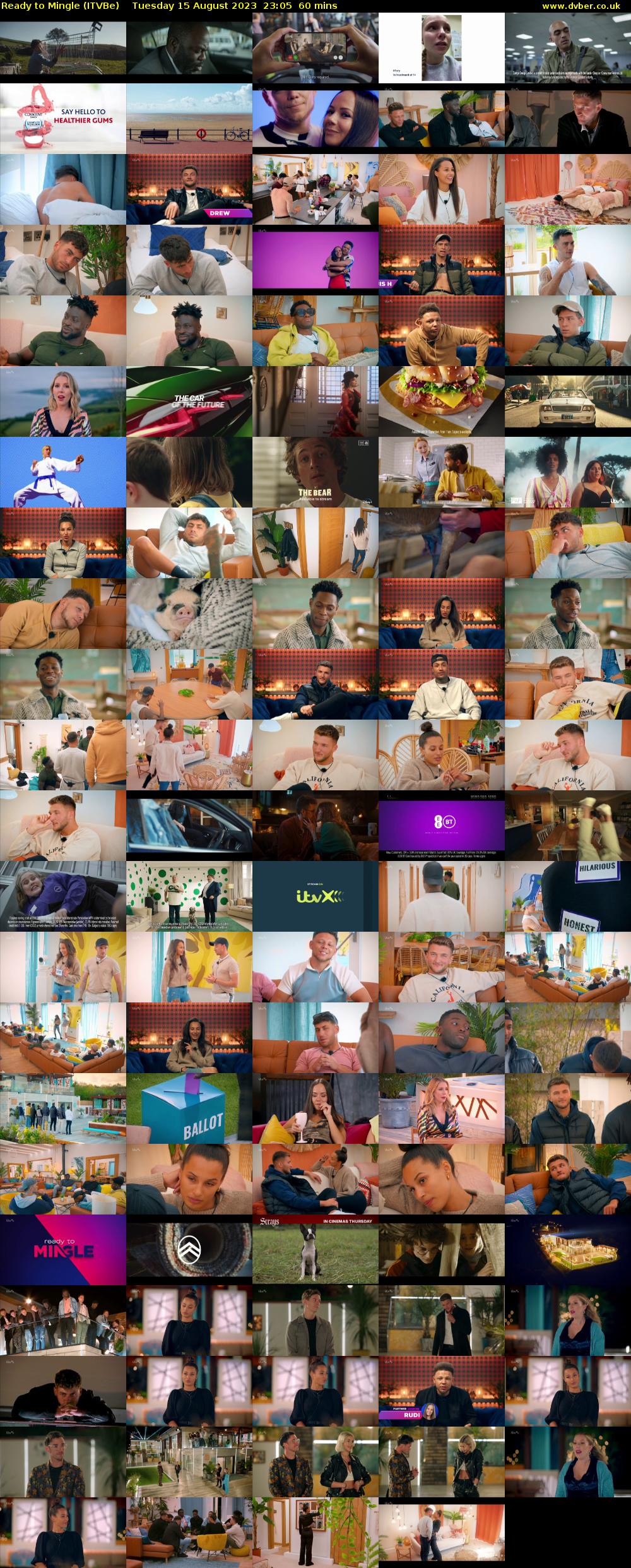 Ready to Mingle (ITVBe) Tuesday 15 August 2023 23:05 - 00:05
