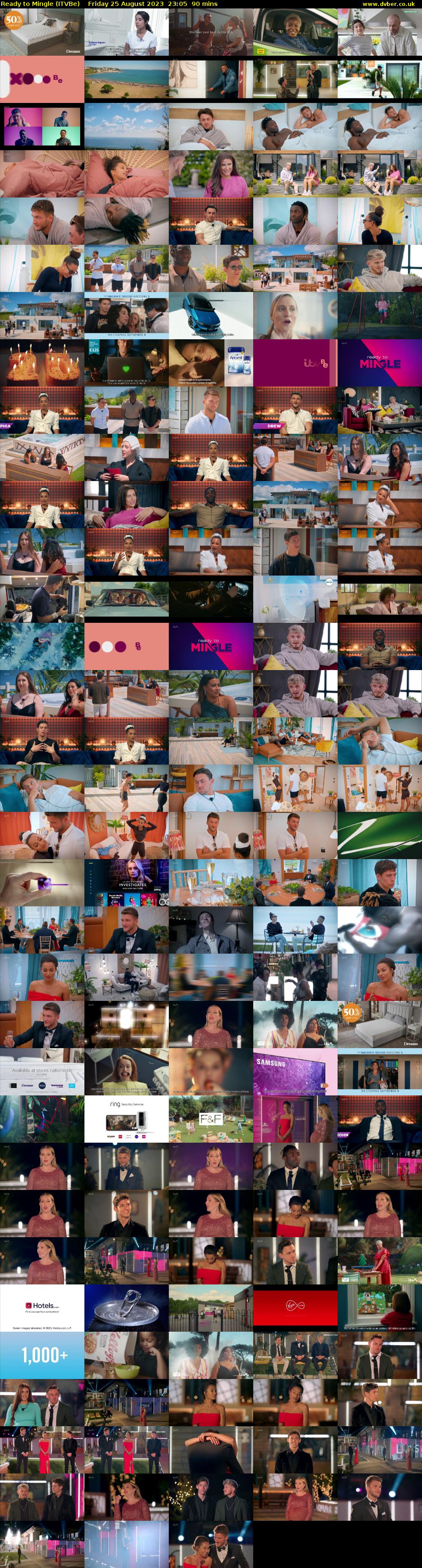Ready to Mingle (ITVBe) Friday 25 August 2023 23:05 - 00:35