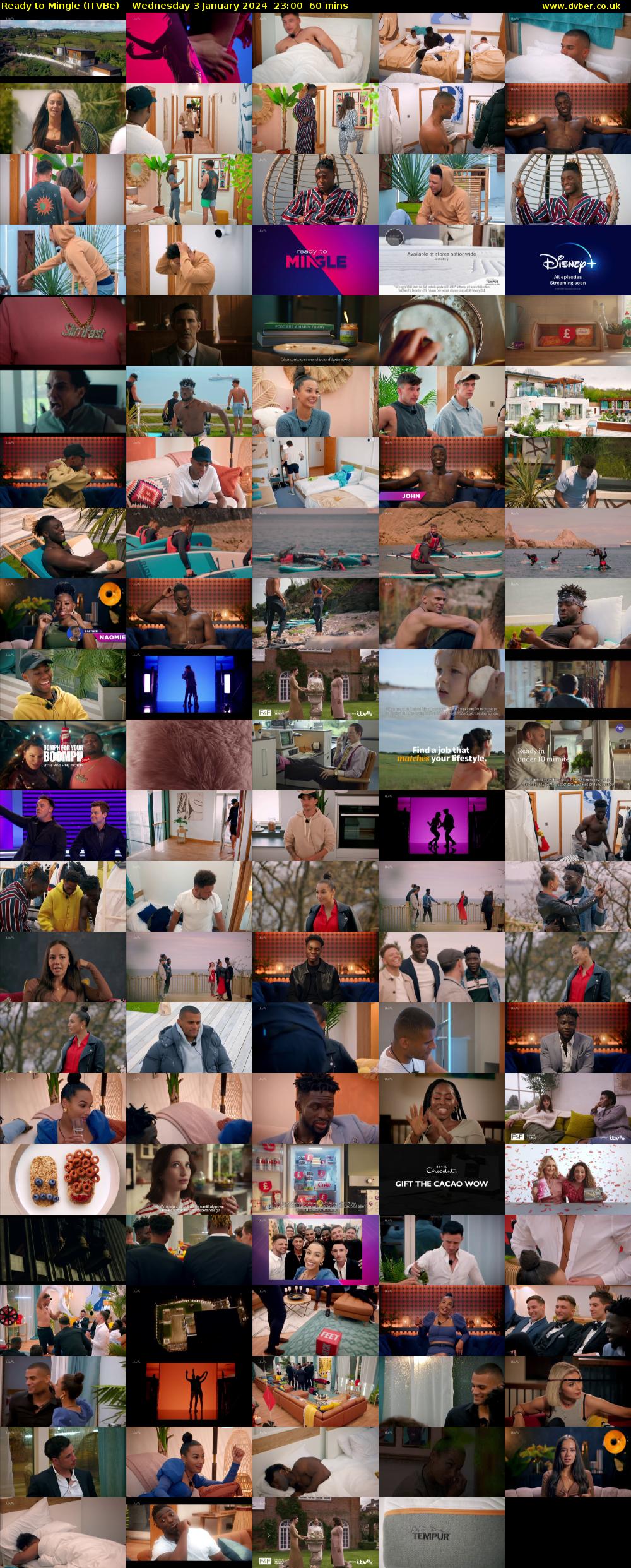 Ready to Mingle (ITVBe) Wednesday 3 January 2024 23:00 - 00:00