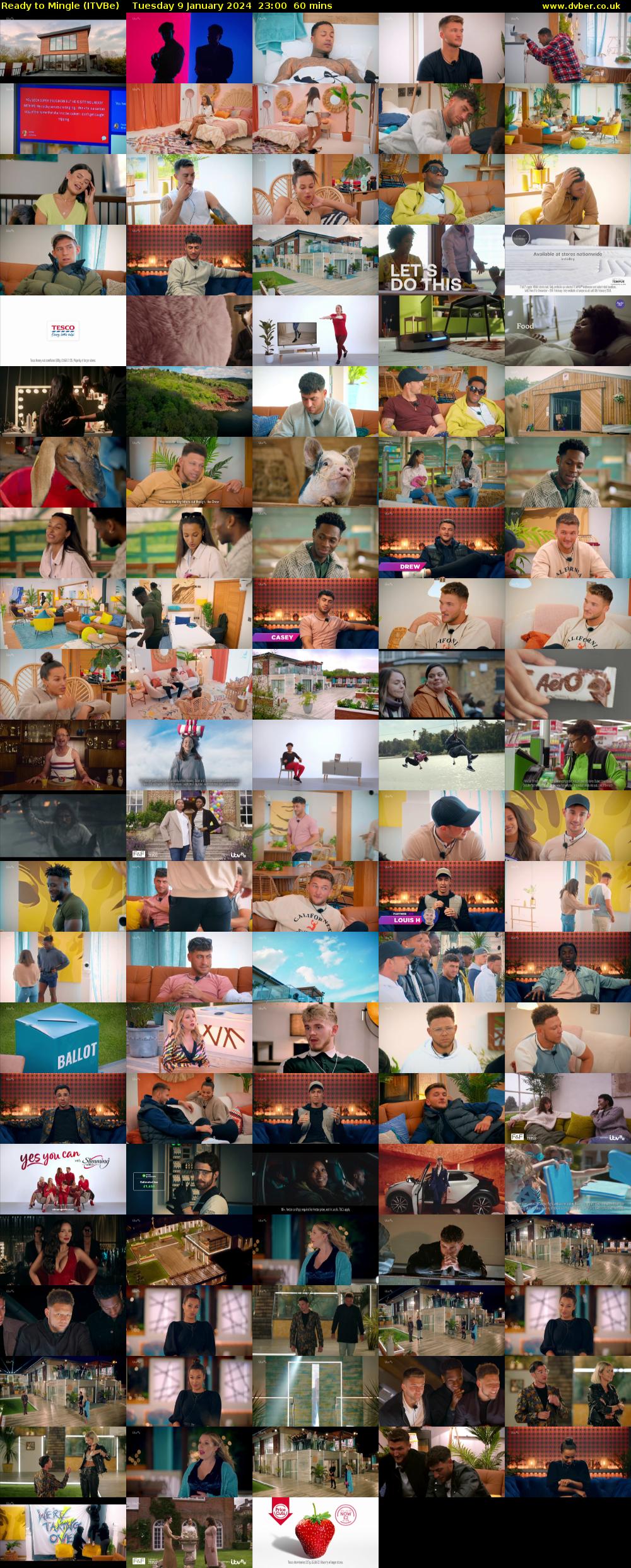 Ready to Mingle (ITVBe) Tuesday 9 January 2024 23:00 - 00:00