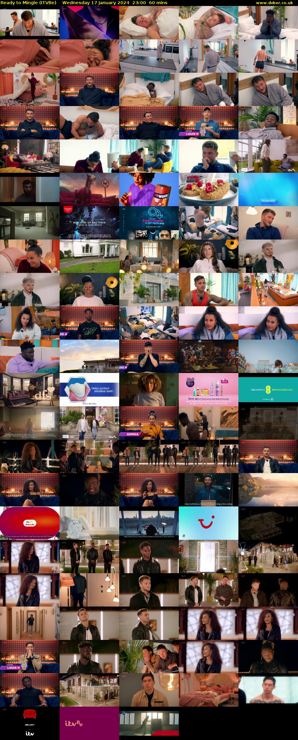 Ready to Mingle (ITVBe) Wednesday 17 January 2024 23:00 - 00:00