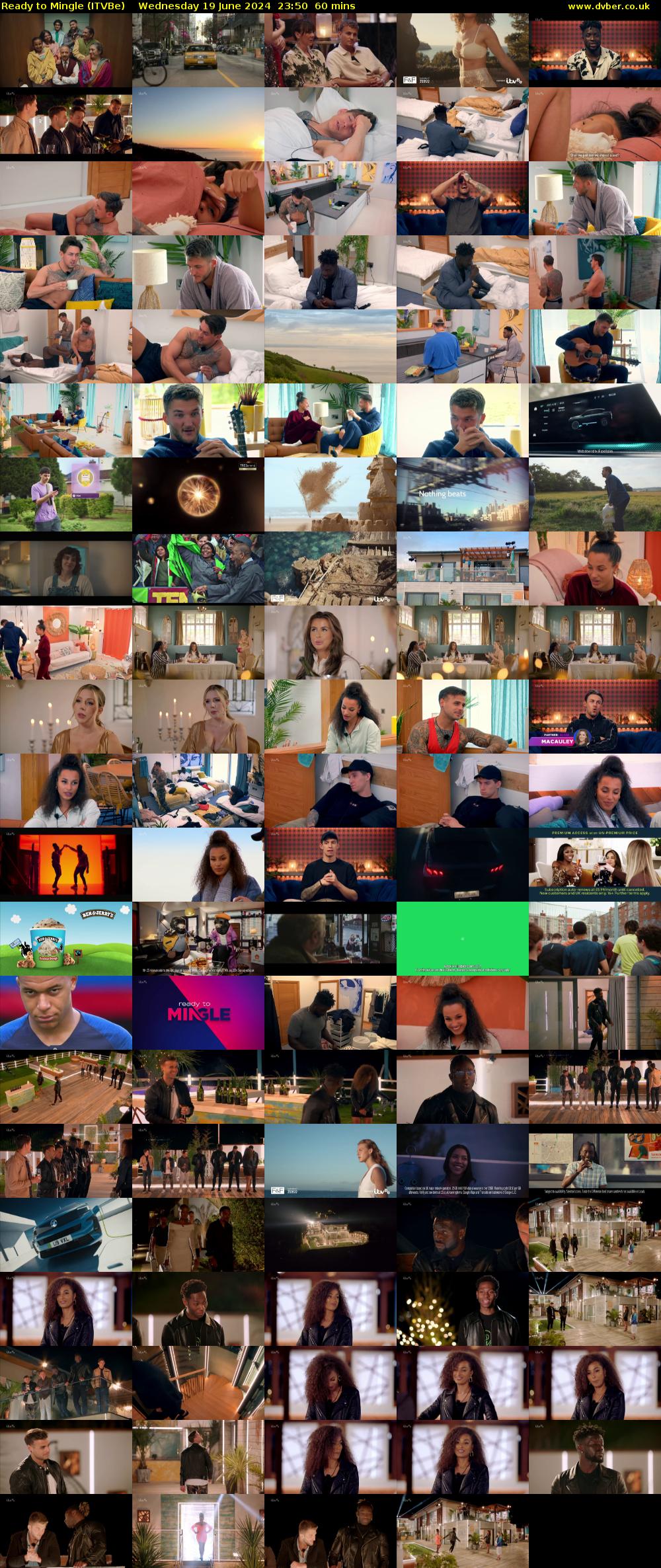 Ready to Mingle (ITVBe) Wednesday 19 June 2024 23:50 - 00:50