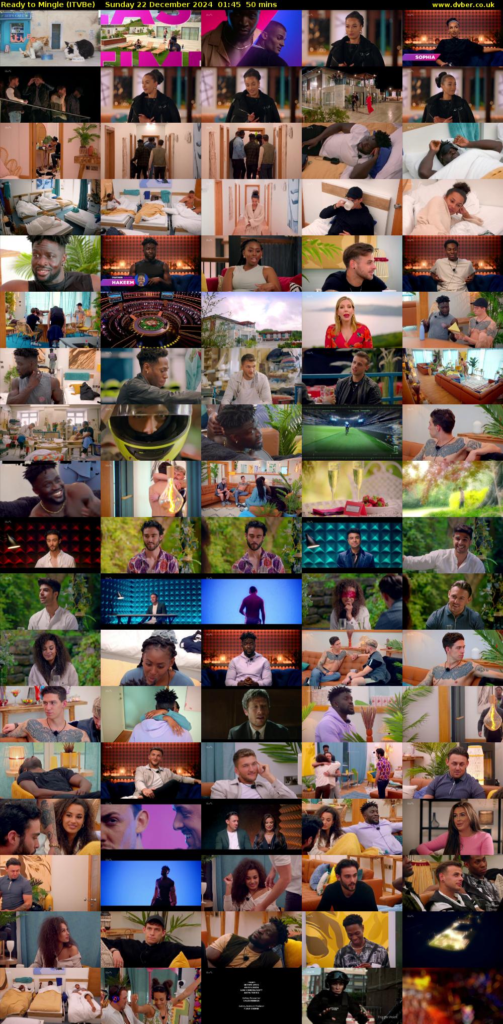 Ready to Mingle (ITVBe) Sunday 22 December 2024 01:45 - 02:35