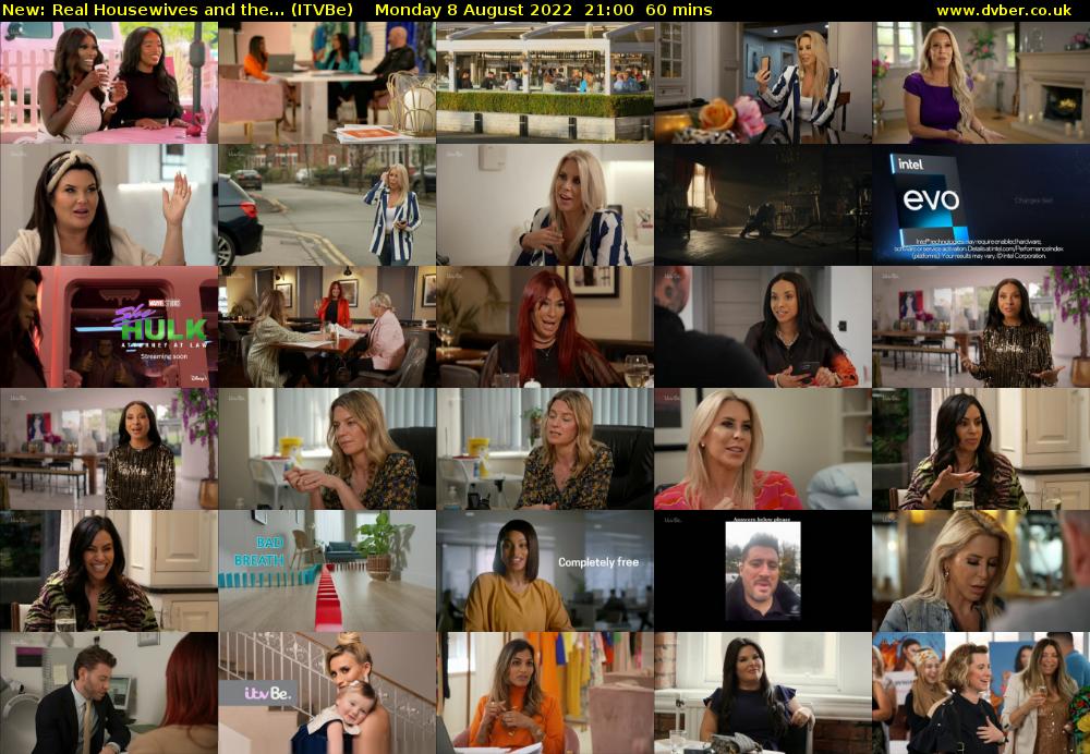 Real Housewives and the... (ITVBe) Monday 8 August 2022 21:00 - 22:00