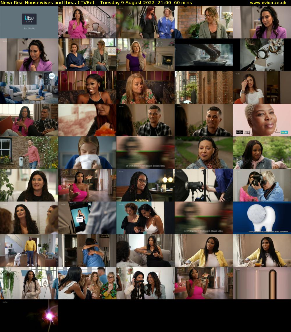 Real Housewives and the... (ITVBe) Tuesday 9 August 2022 21:00 - 22:00