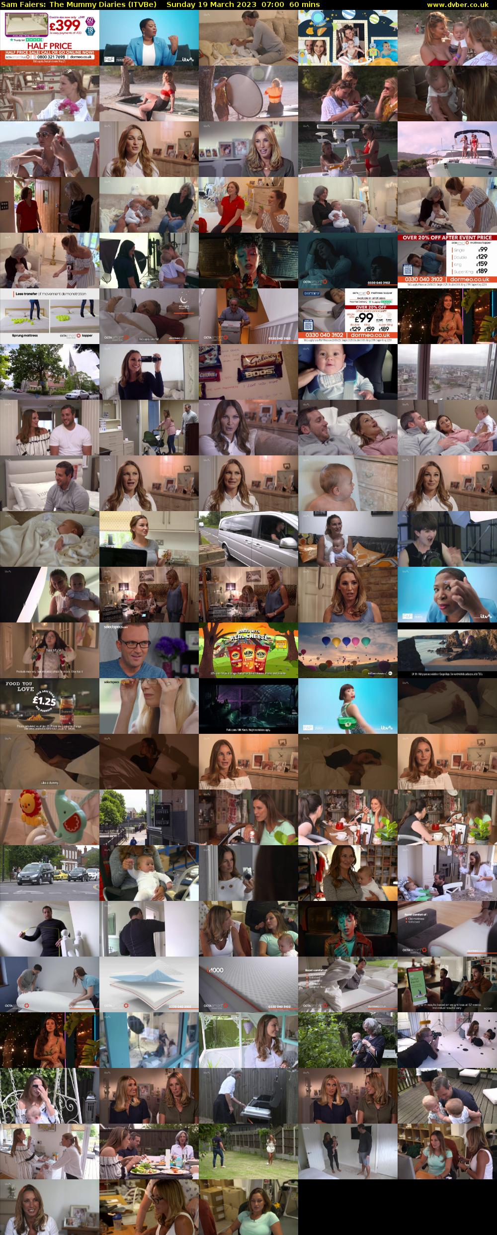 Sam Faiers: The Mummy Diaries (ITVBe) Sunday 19 March 2023 07:00 - 08:00