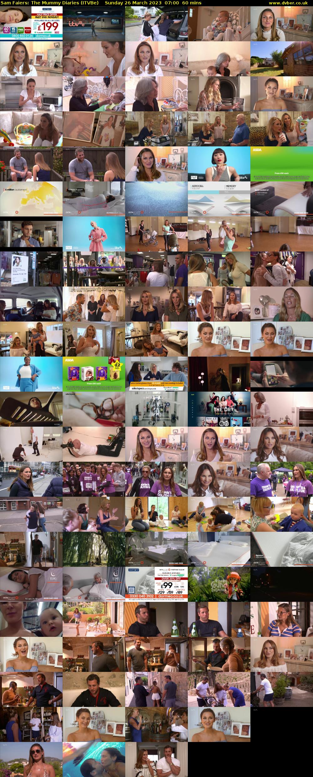 Sam Faiers: The Mummy Diaries (ITVBe) Sunday 26 March 2023 07:00 - 08:00