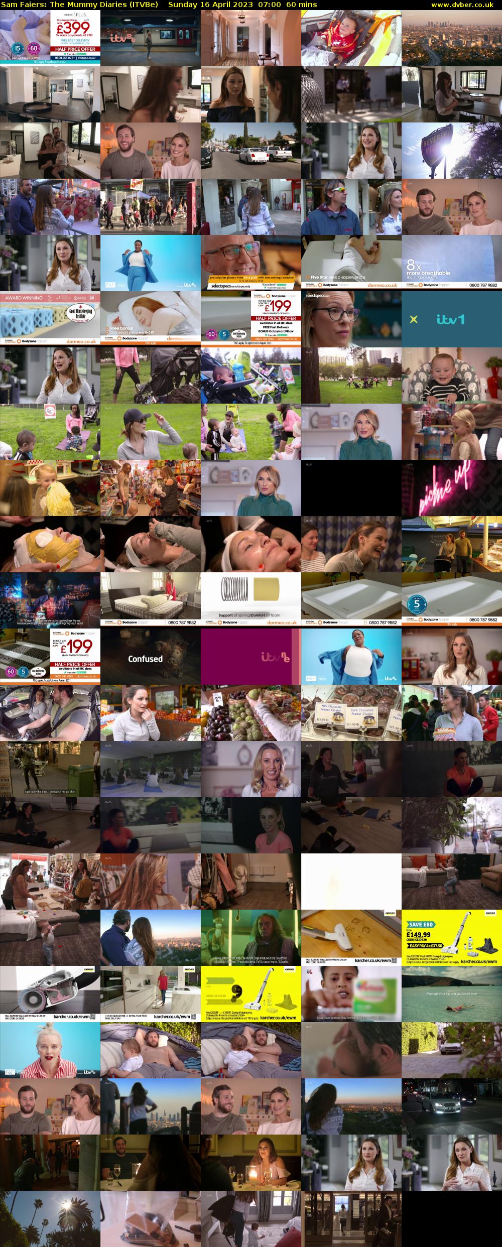 Sam Faiers: The Mummy Diaries (ITVBe) Sunday 16 April 2023 07:00 - 08:00