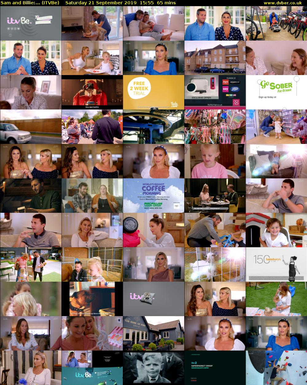 Sam and Billie:... (ITVBe) Saturday 21 September 2019 15:55 - 17:00