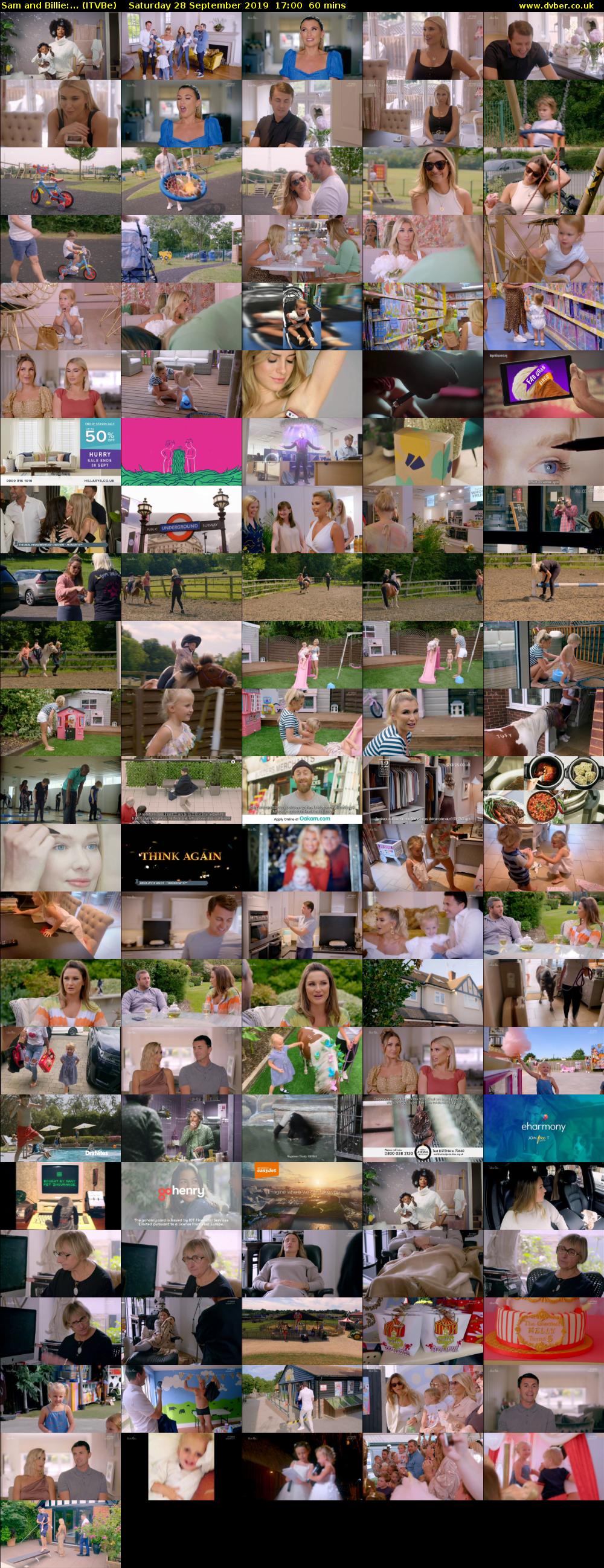 Sam and Billie:... (ITVBe) Saturday 28 September 2019 17:00 - 18:00