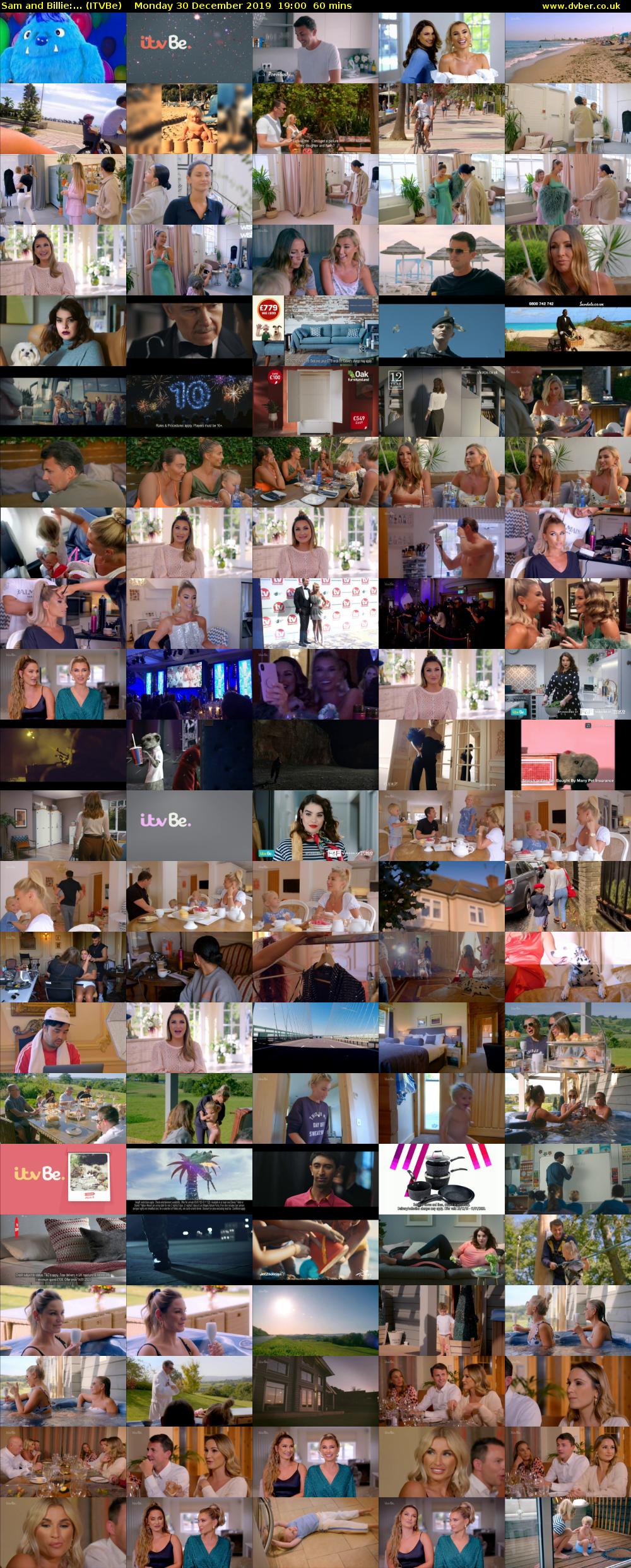 Sam and Billie:... (ITVBe) Monday 30 December 2019 19:00 - 20:00
