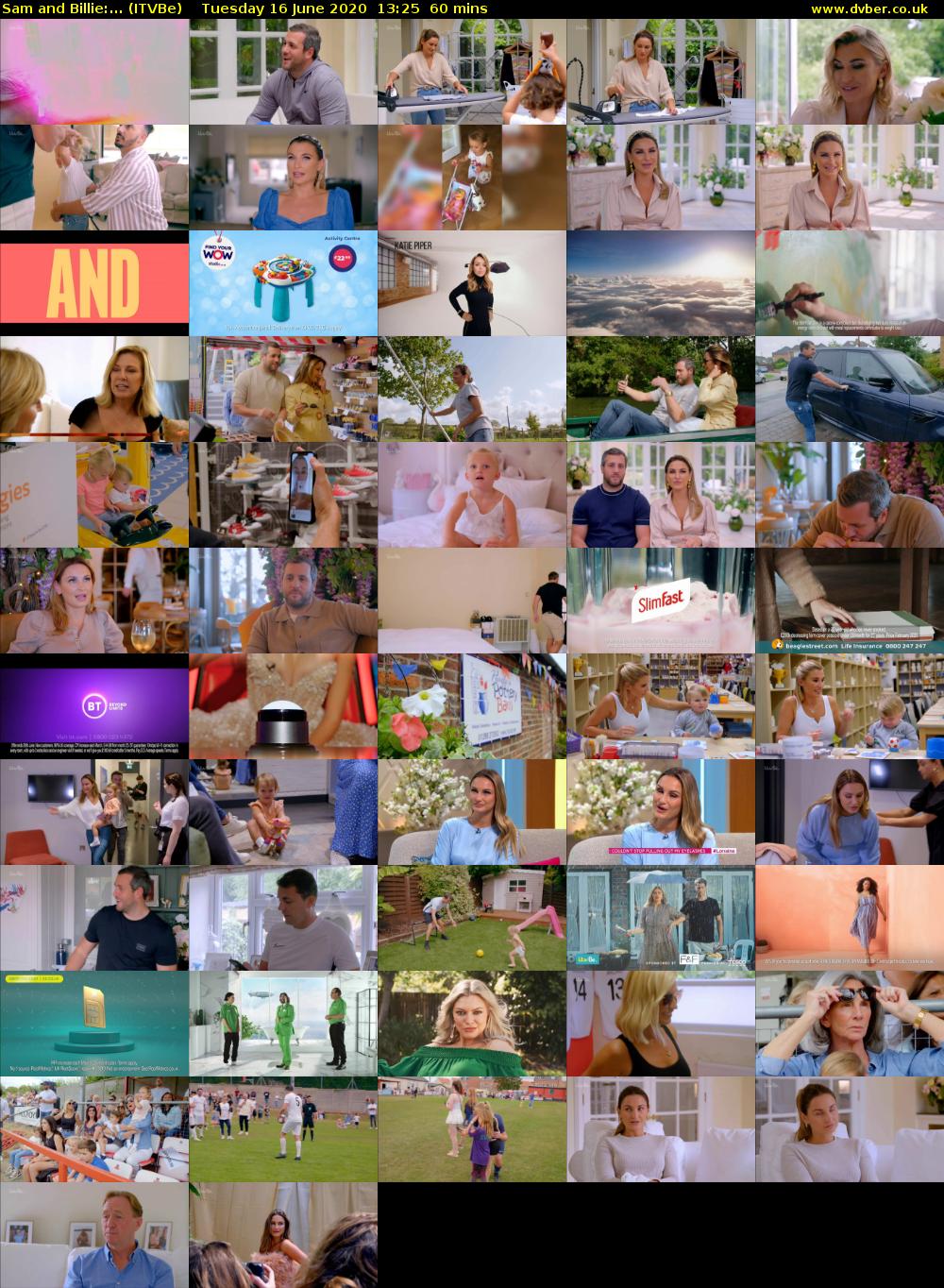 Sam and Billie:... (ITVBe) Tuesday 16 June 2020 13:25 - 14:25