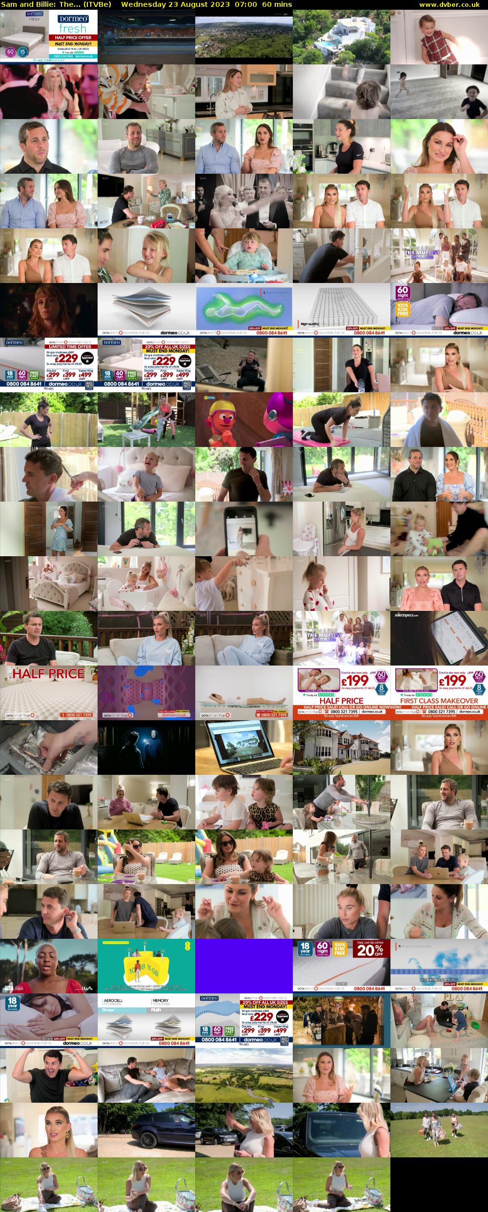 Sam and Billie: The... (ITVBe) Wednesday 23 August 2023 07:00 - 08:00