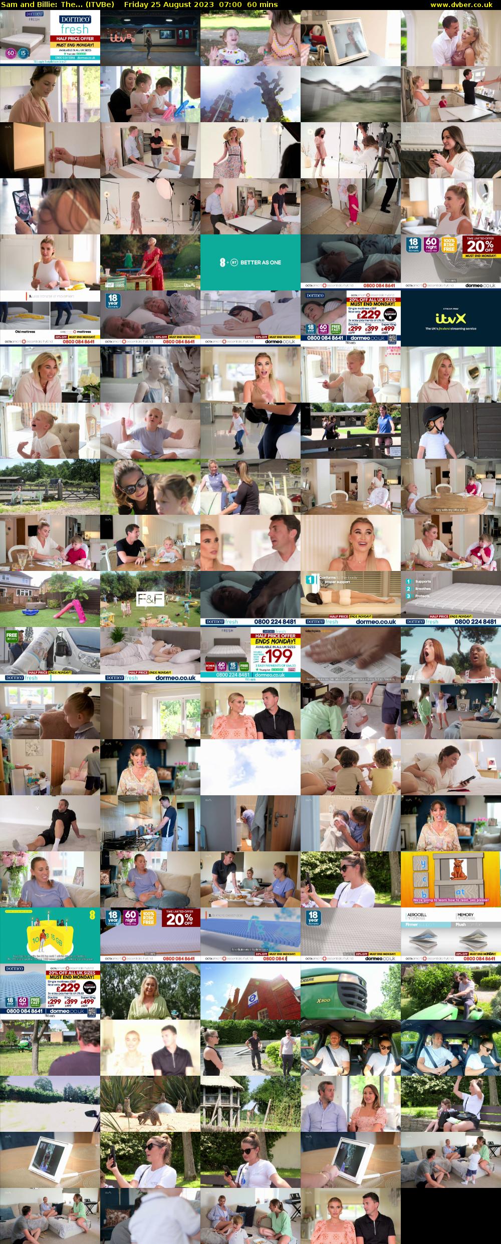 Sam and Billie: The... (ITVBe) Friday 25 August 2023 07:00 - 08:00