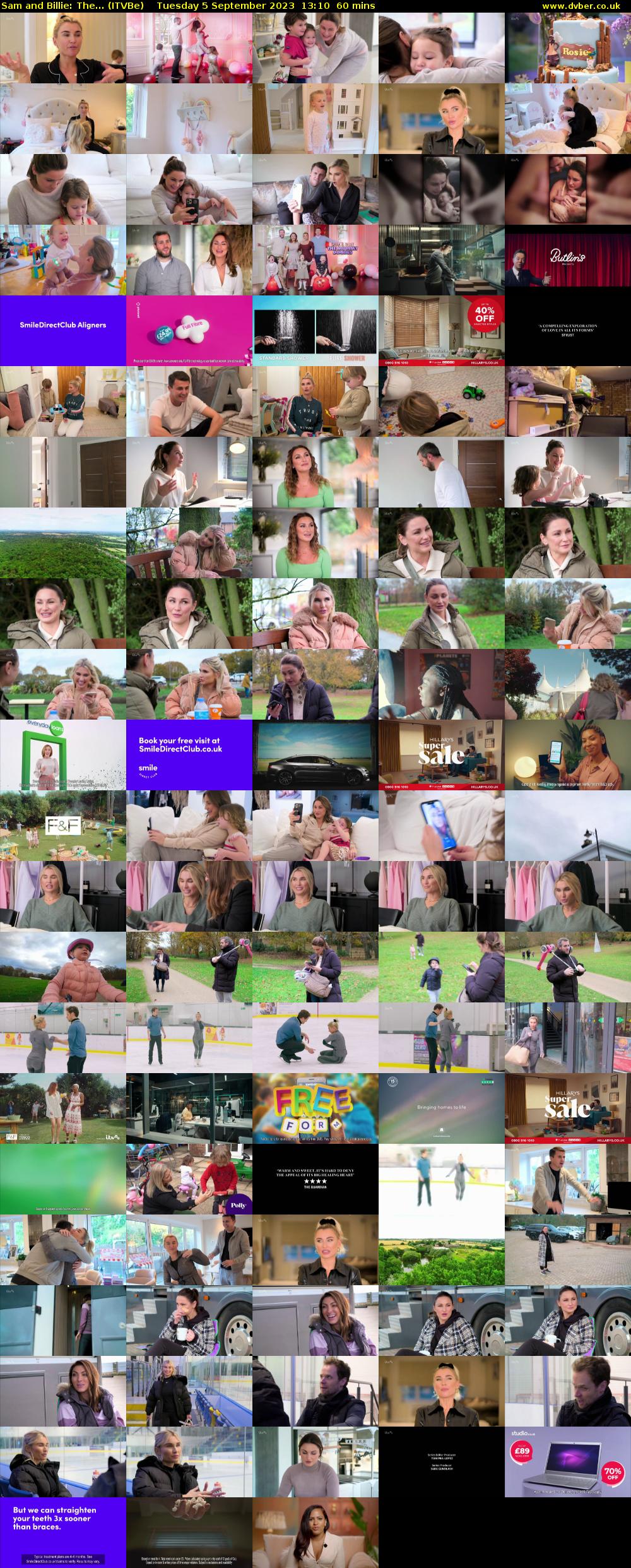 Sam and Billie: The... (ITVBe) Tuesday 5 September 2023 13:10 - 14:10