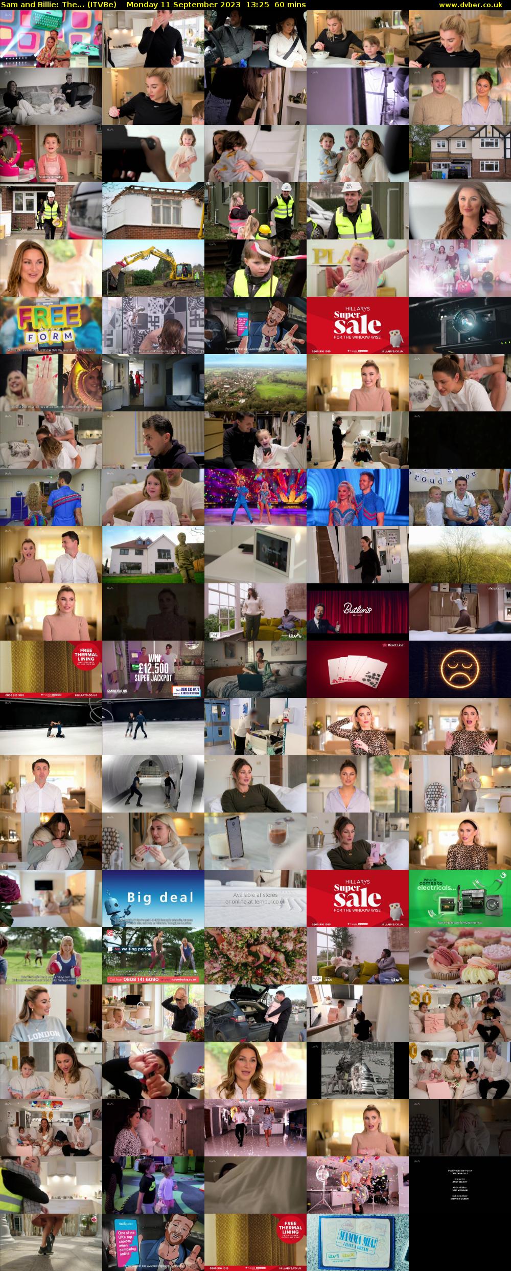 Sam and Billie: The... (ITVBe) Monday 11 September 2023 13:25 - 14:25