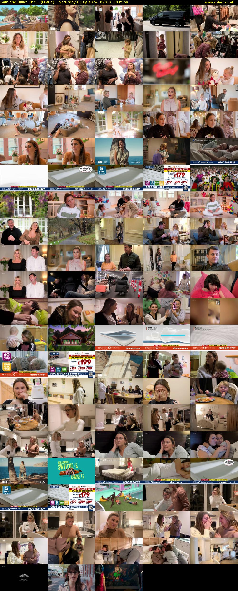 Sam and Billie: The... (ITVBe) Saturday 6 July 2024 07:00 - 08:00