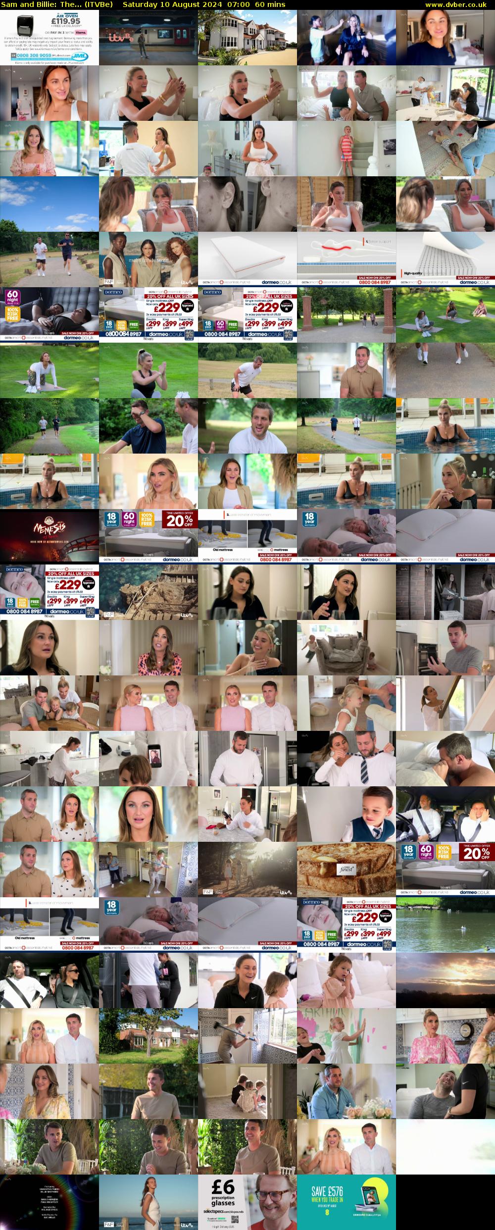 Sam and Billie: The... (ITVBe) Saturday 10 August 2024 07:00 - 08:00
