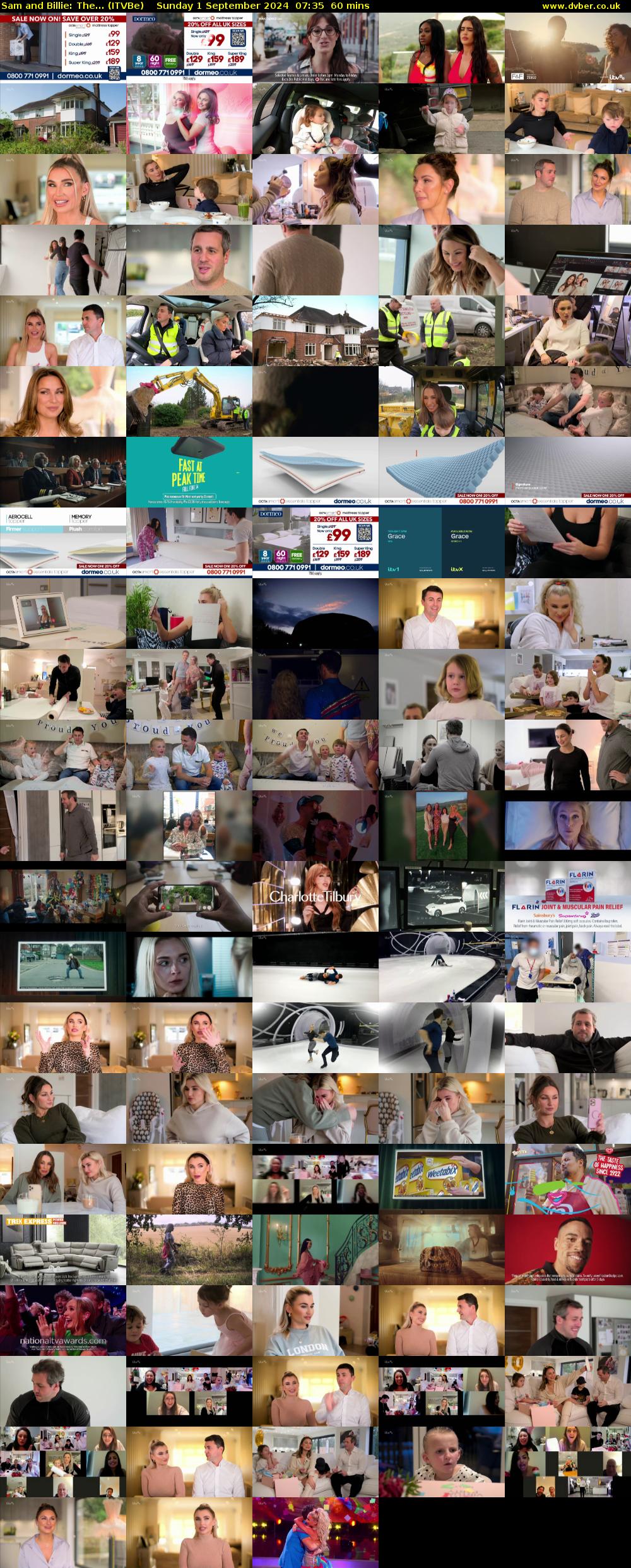 Sam and Billie: The... (ITVBe) Sunday 1 September 2024 07:35 - 08:35