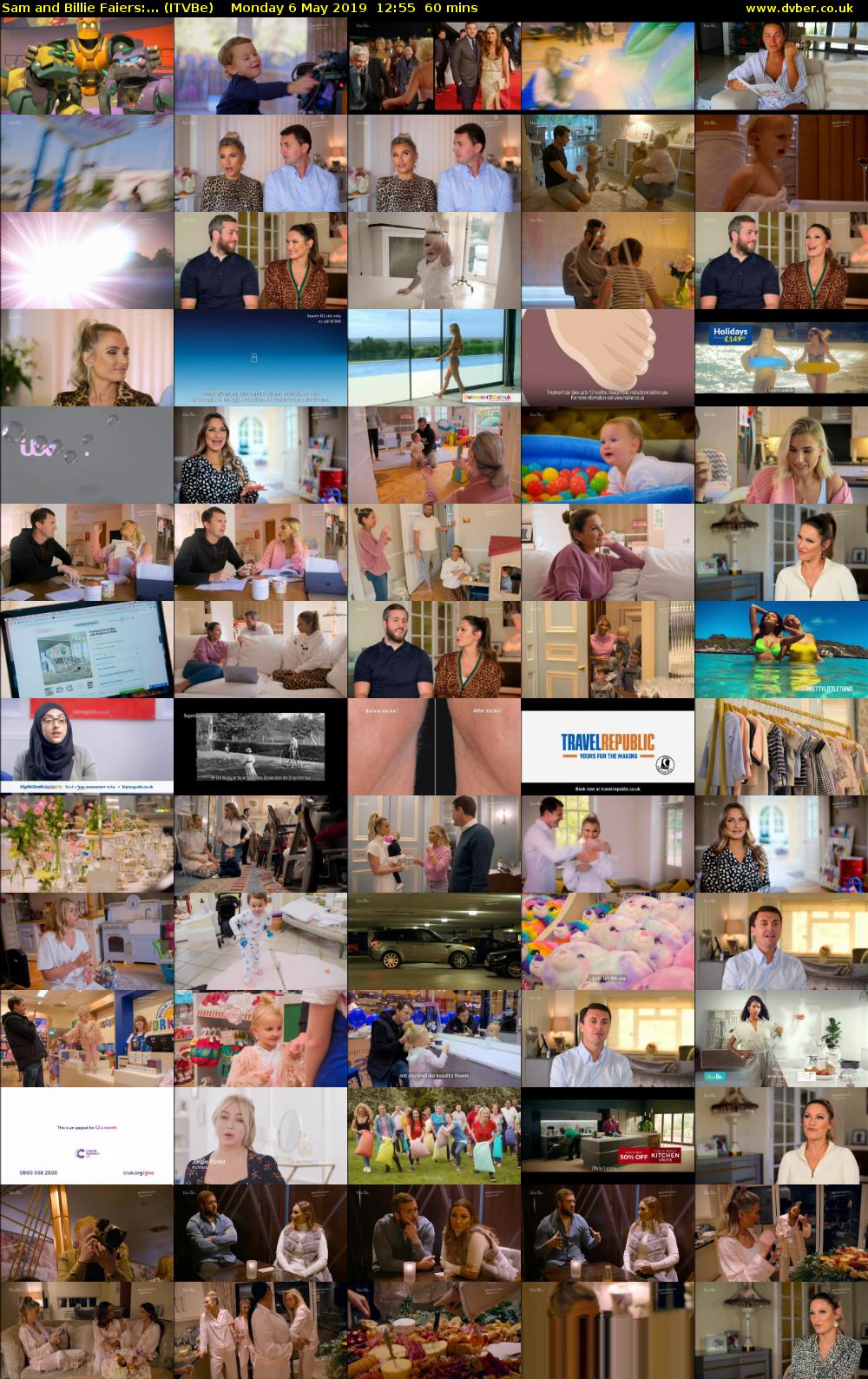 Sam and Billie Faiers:... (ITVBe) Monday 6 May 2019 12:55 - 13:55